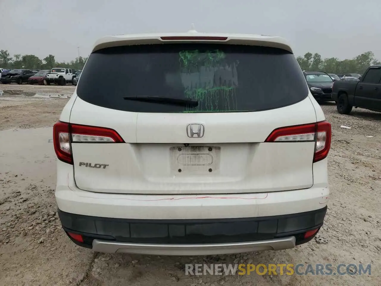 6 fotografías del automóvil dañado 5FNYF5H33KB039408 HONDA PILOT 2019