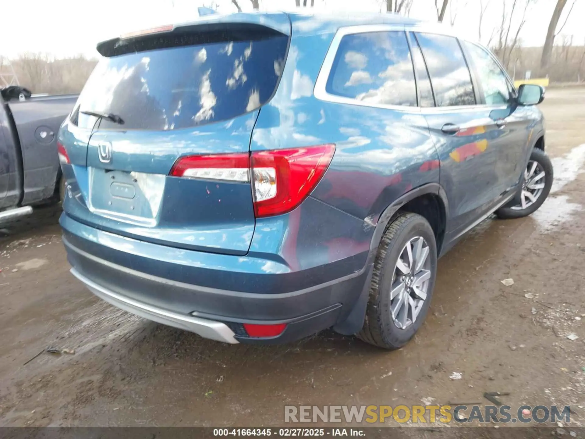4 fotografías del automóvil dañado 5FNYF5H34KB031818 HONDA PILOT 2019