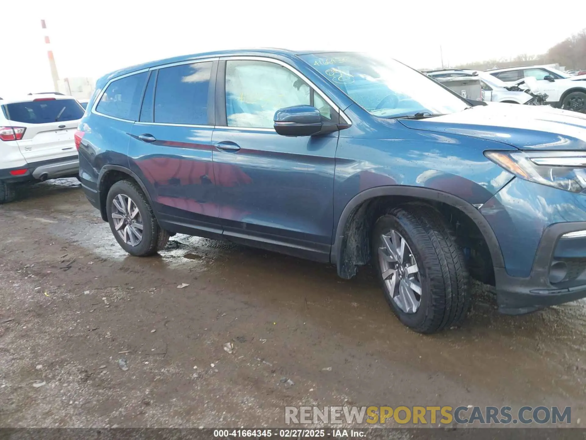 6 fotografías del automóvil dañado 5FNYF5H34KB031818 HONDA PILOT 2019
