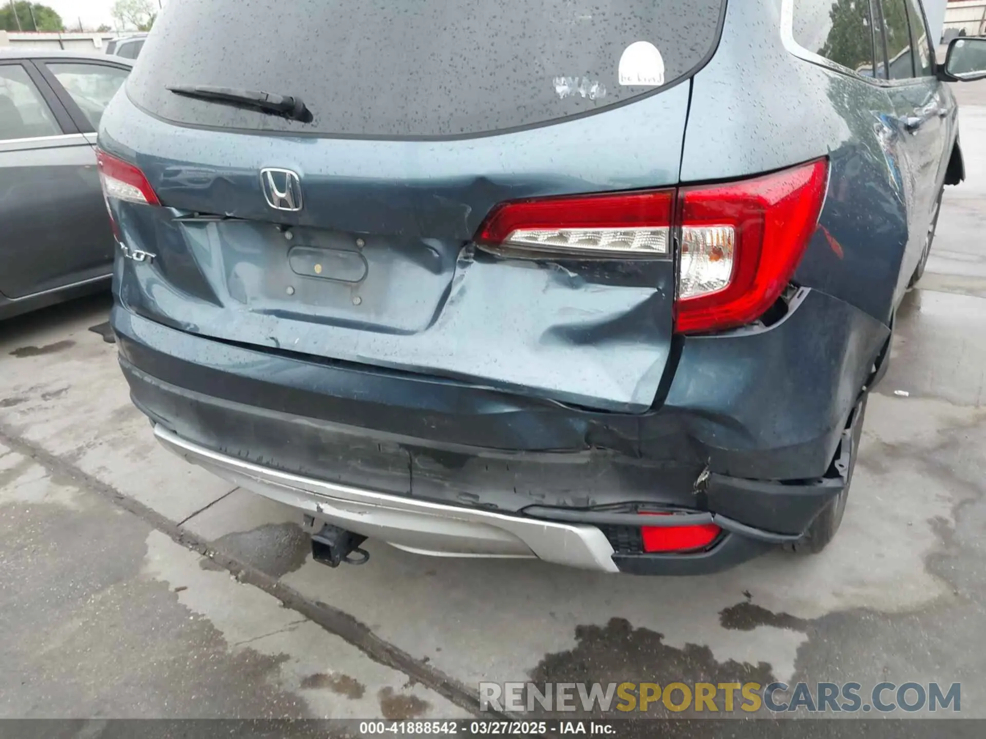 6 fotografías del automóvil dañado 5FNYF5H35KB004188 HONDA PILOT 2019