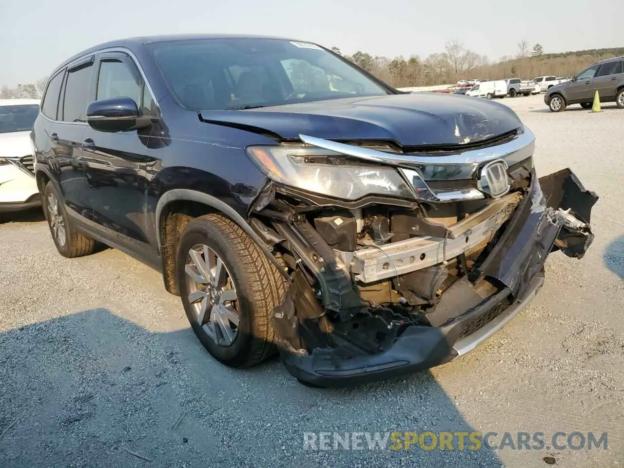 4 fotografías del automóvil dañado 5FNYF5H37KB009263 HONDA PILOT 2019