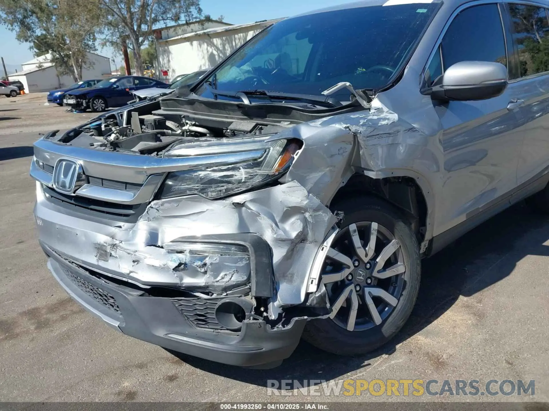 6 fotografías del automóvil dañado 5FNYF5H38KB027240 HONDA PILOT 2019
