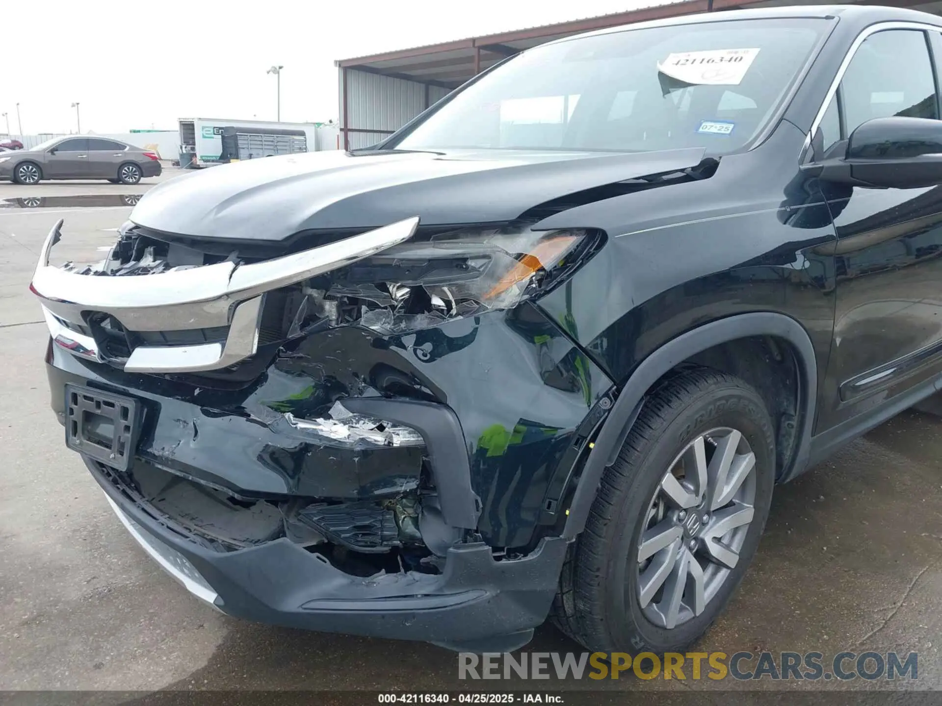 6 fotografías del automóvil dañado 5FNYF5H44KB033562 HONDA PILOT 2019