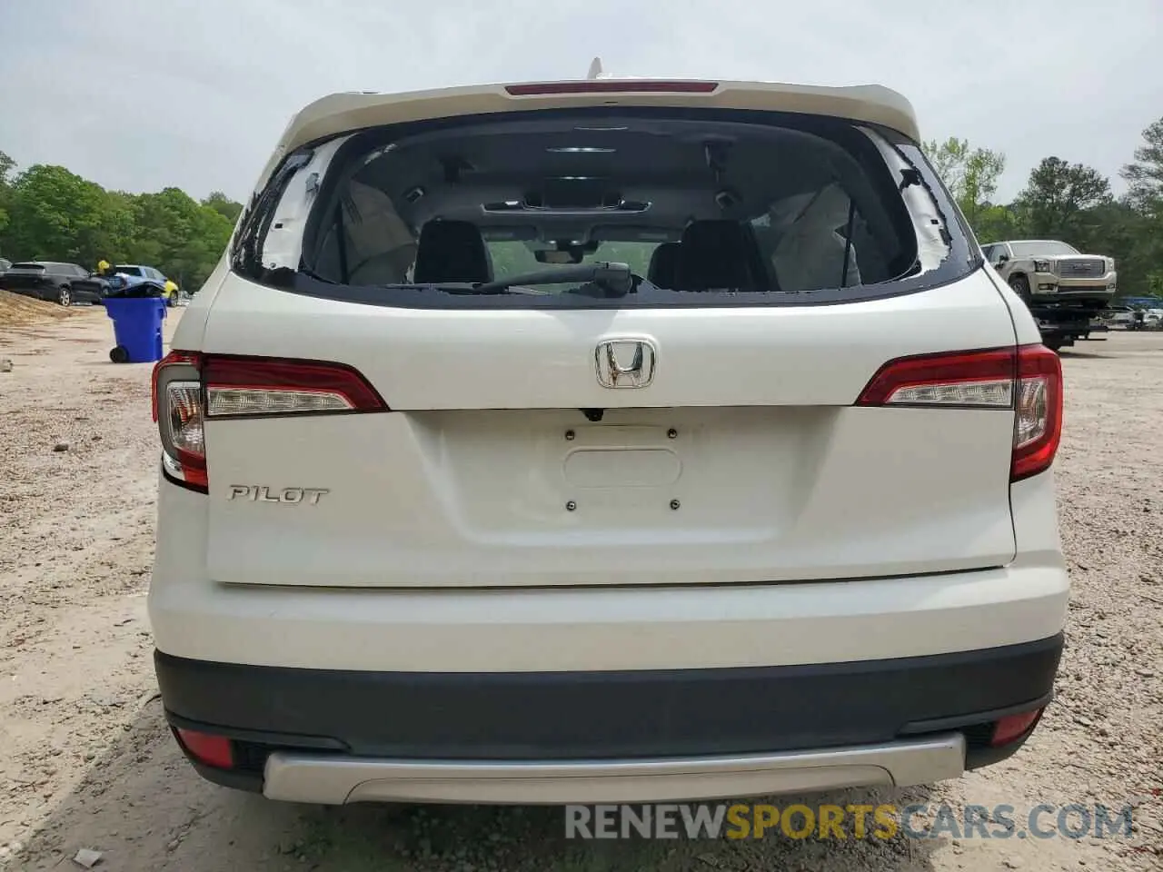 6 fotografías del automóvil dañado 5FNYF5H4XKB022940 HONDA PILOT 2019