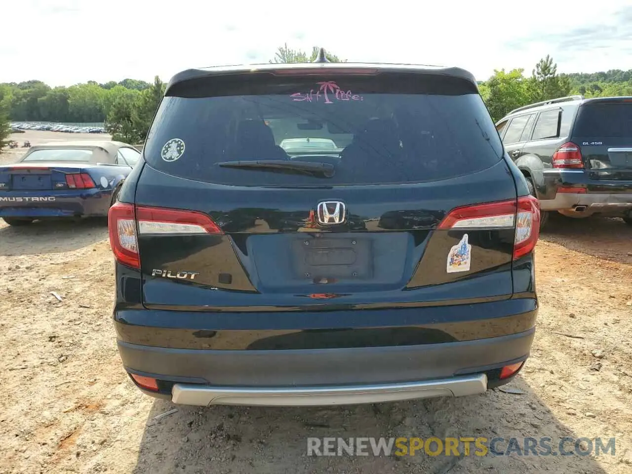 6 fotografías del automóvil dañado 5FNYF5H50KB019103 HONDA PILOT 2019
