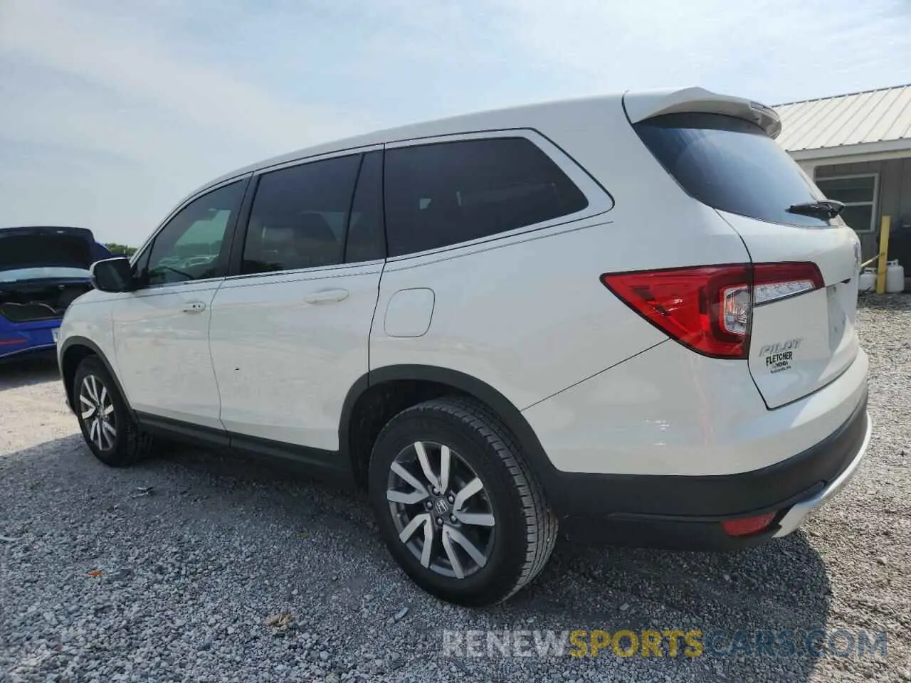 2 fotografías del automóvil dañado 5FNYF5H50KB031896 HONDA PILOT 2019