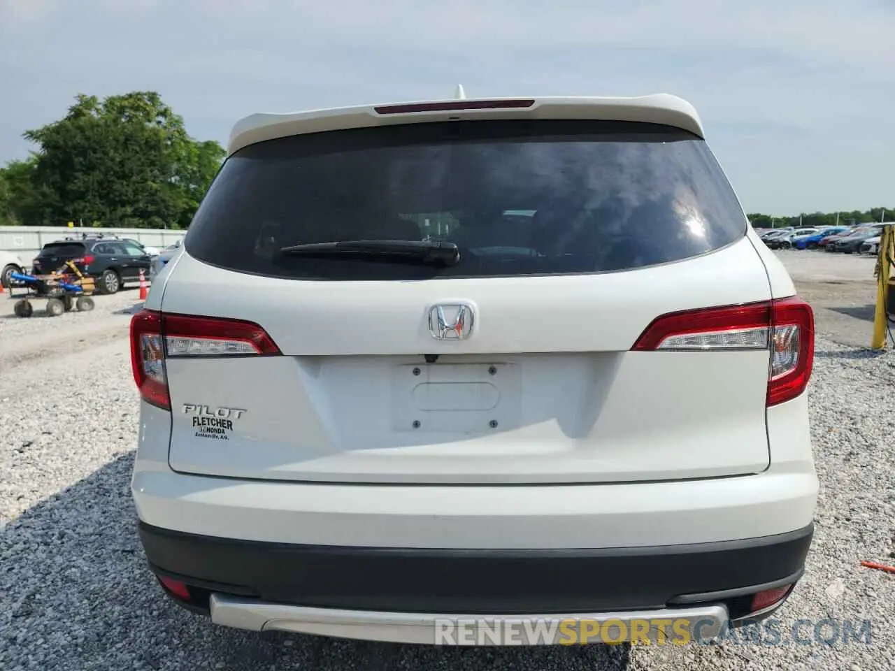 6 fotografías del automóvil dañado 5FNYF5H50KB031896 HONDA PILOT 2019