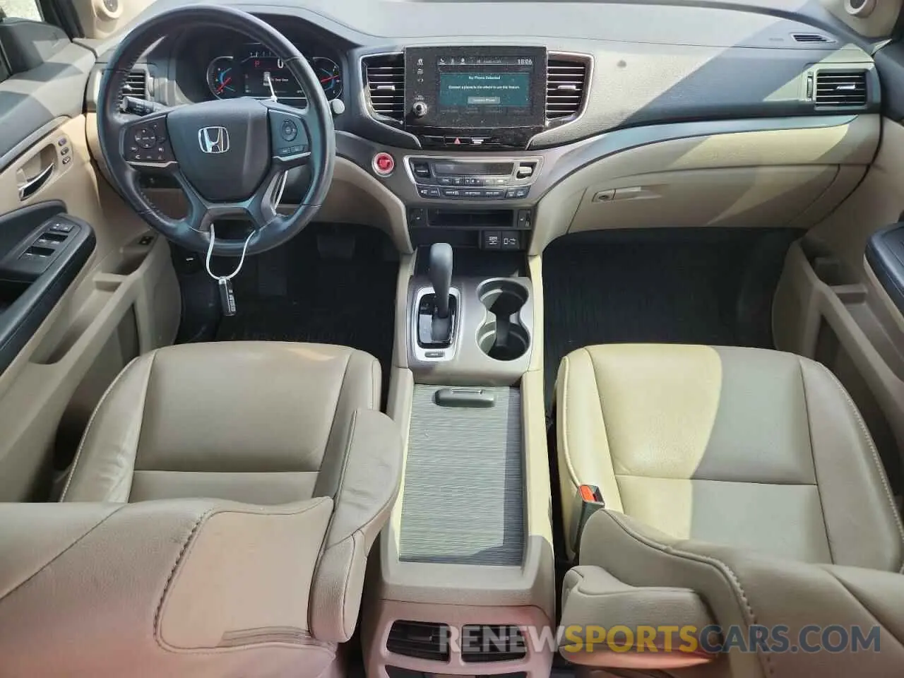 8 fotografías del automóvil dañado 5FNYF5H50KB031896 HONDA PILOT 2019