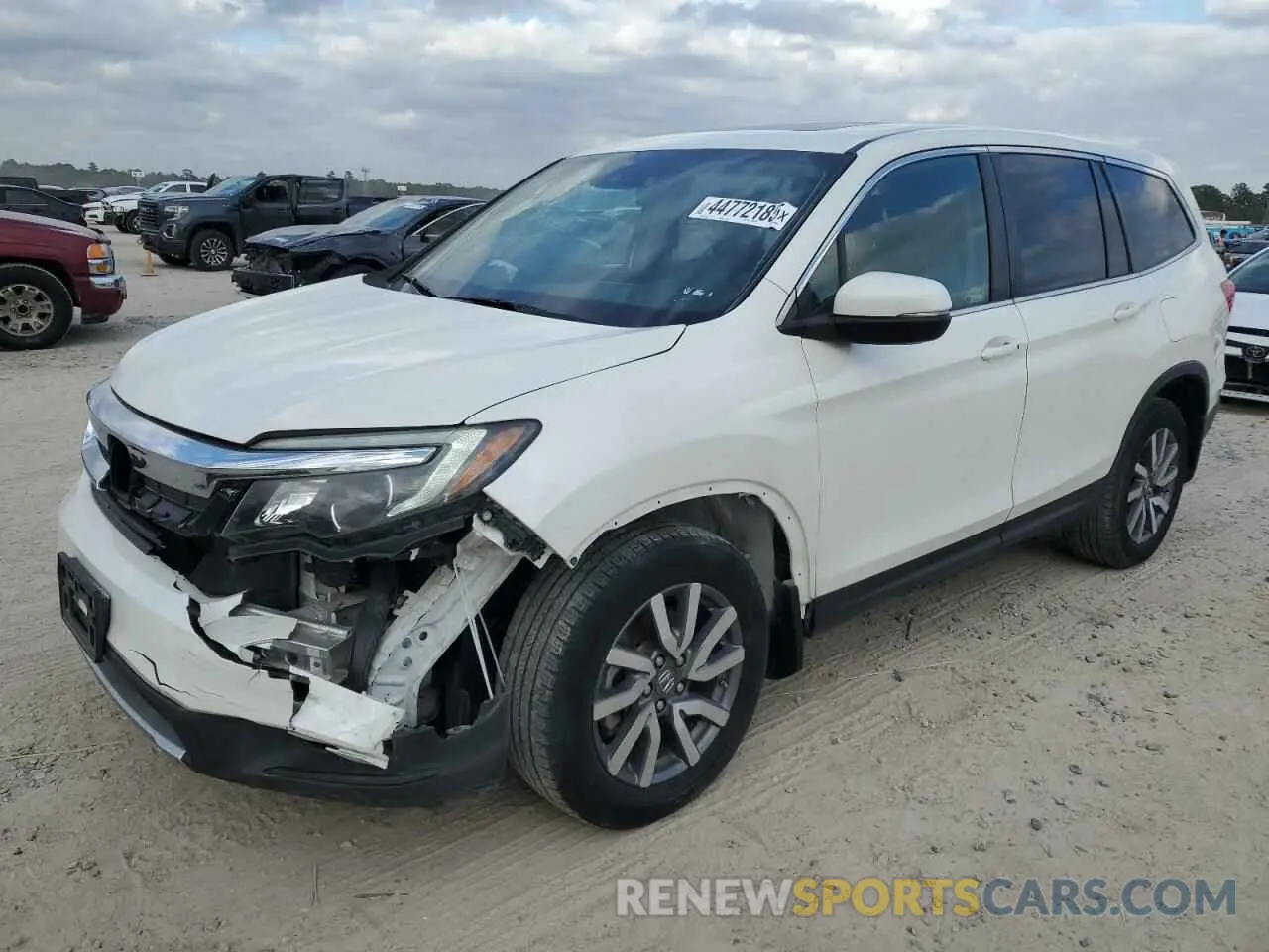 1 fotografías del automóvil dañado 5FNYF5H50KB036595 HONDA PILOT 2019
