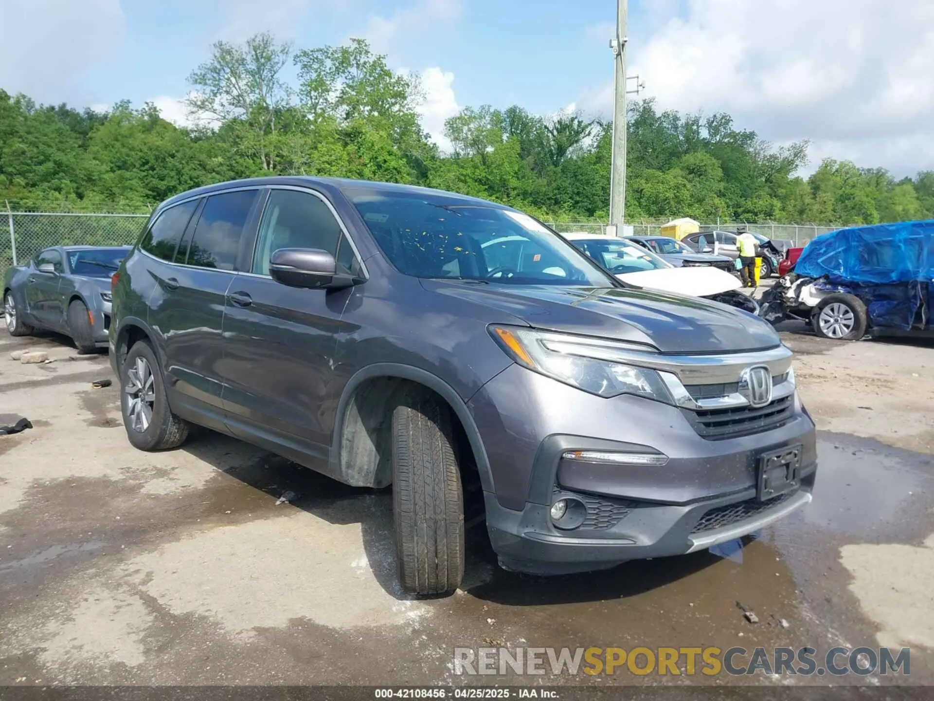 1 fotografías del automóvil dañado 5FNYF5H52KB039336 HONDA PILOT 2019