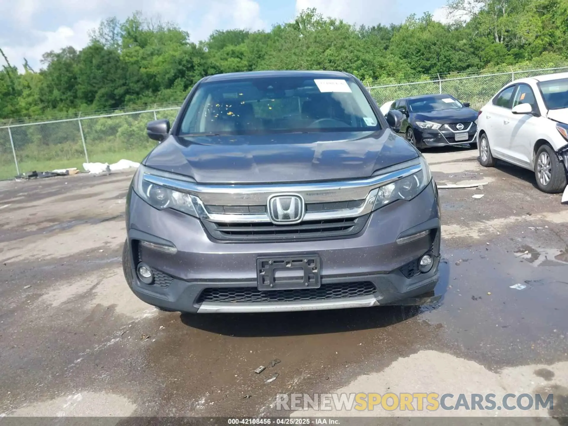 12 fotografías del automóvil dañado 5FNYF5H52KB039336 HONDA PILOT 2019