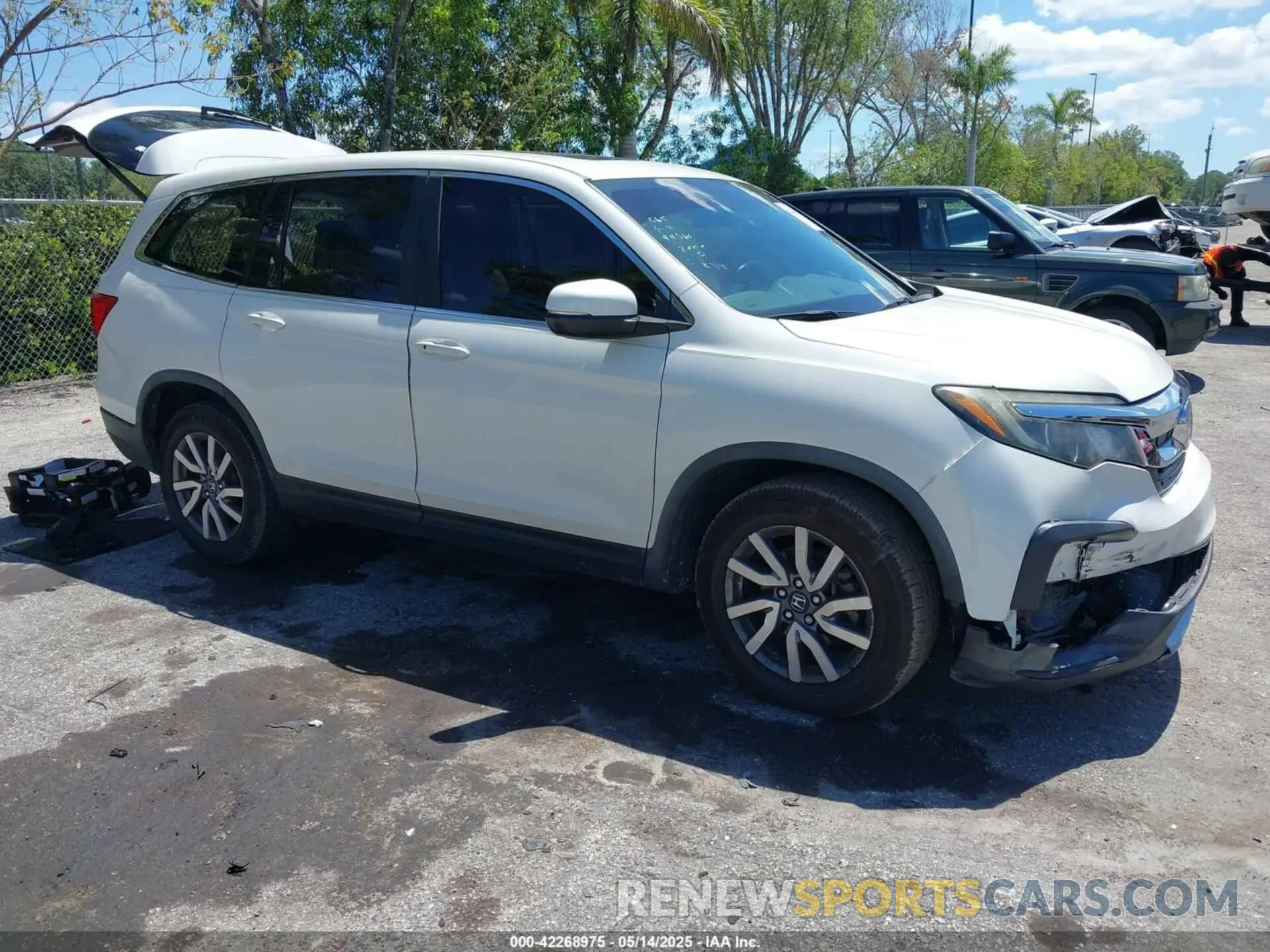 1 fotografías del automóvil dañado 5FNYF5H53KB012596 HONDA PILOT 2019