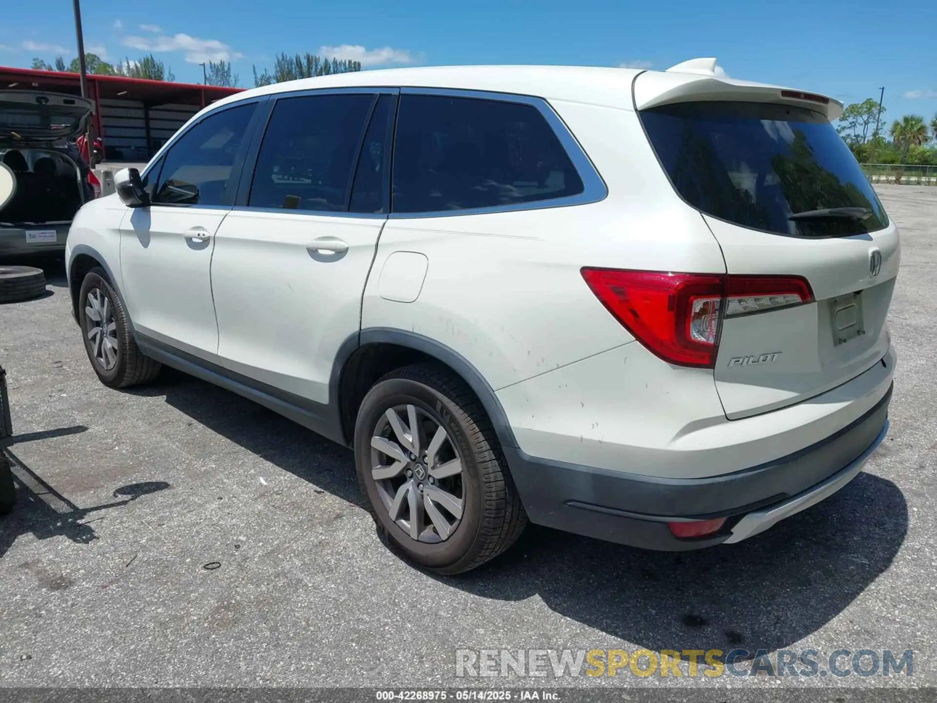 3 fotografías del automóvil dañado 5FNYF5H53KB012596 HONDA PILOT 2019