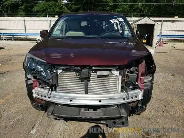 15 fotografías del automóvil dañado 5FNYF5H53KB024442 HONDA PILOT 2019