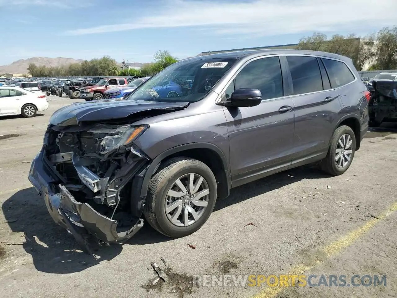 1 fotografías del automóvil dañado 5FNYF5H59KB034909 HONDA PILOT 2019