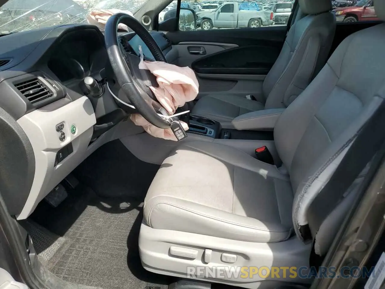 7 fotografías del automóvil dañado 5FNYF5H59KB034909 HONDA PILOT 2019