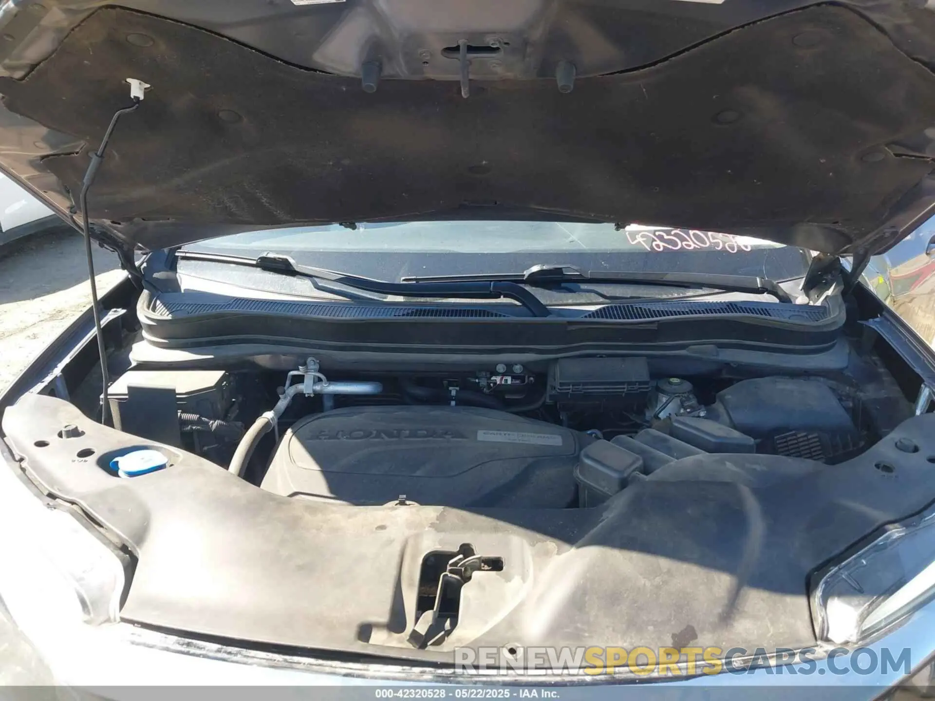 10 fotografías del automóvil dañado 5FNYF5H59KB036434 HONDA PILOT 2019