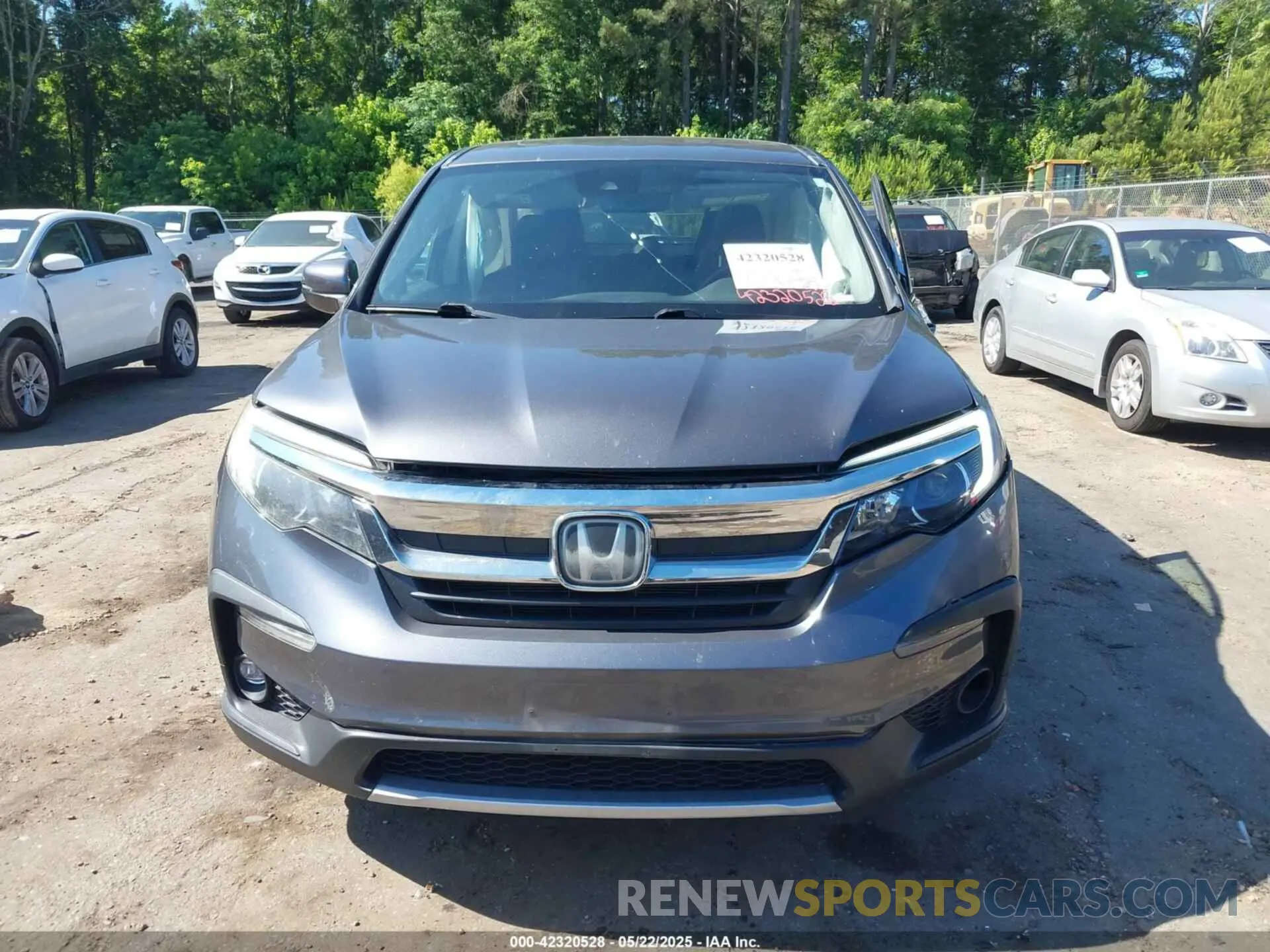 12 fotografías del automóvil dañado 5FNYF5H59KB036434 HONDA PILOT 2019