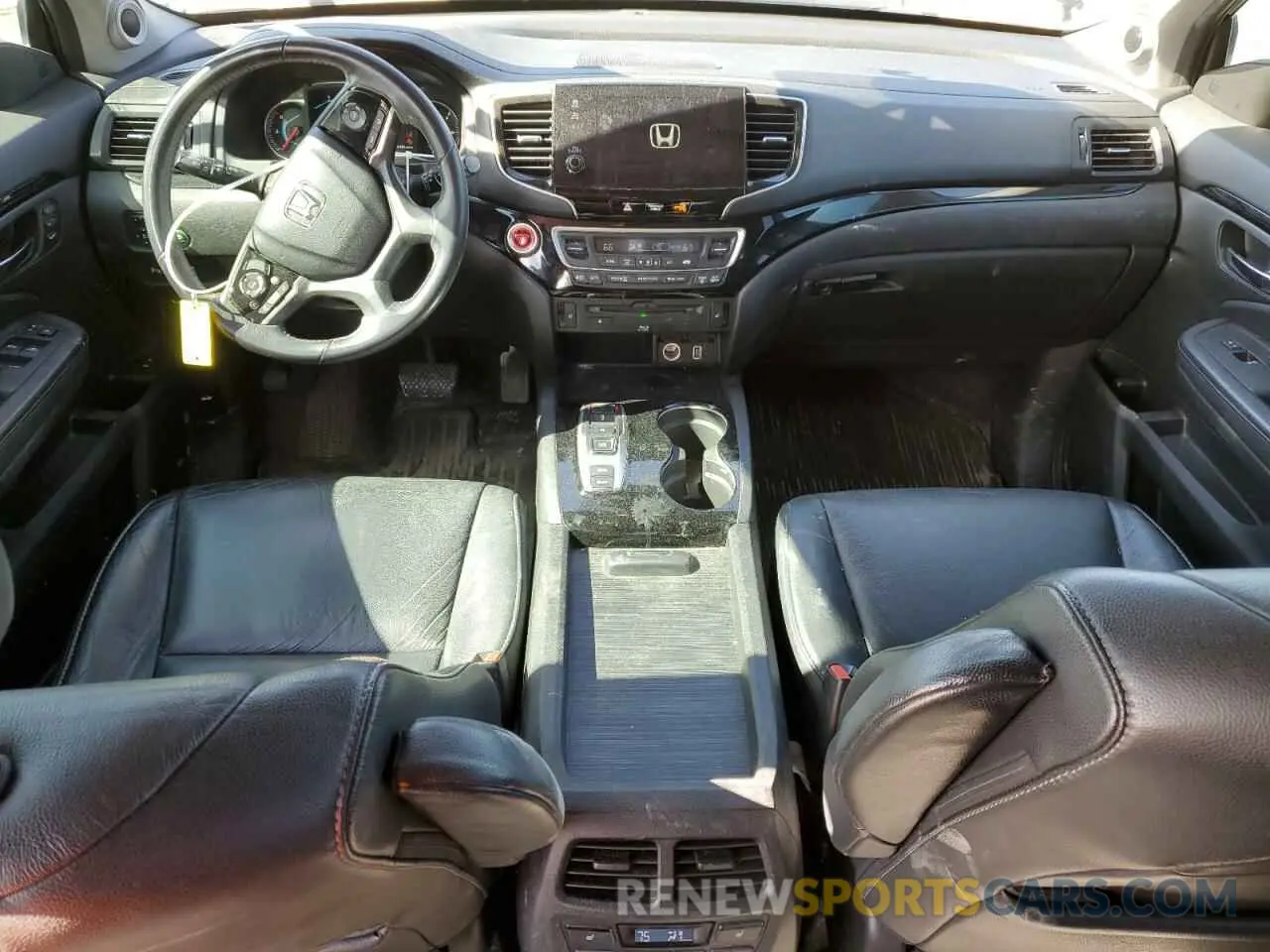 8 fotografías del automóvil dañado 5FNYF5H69KB019903 HONDA PILOT 2019