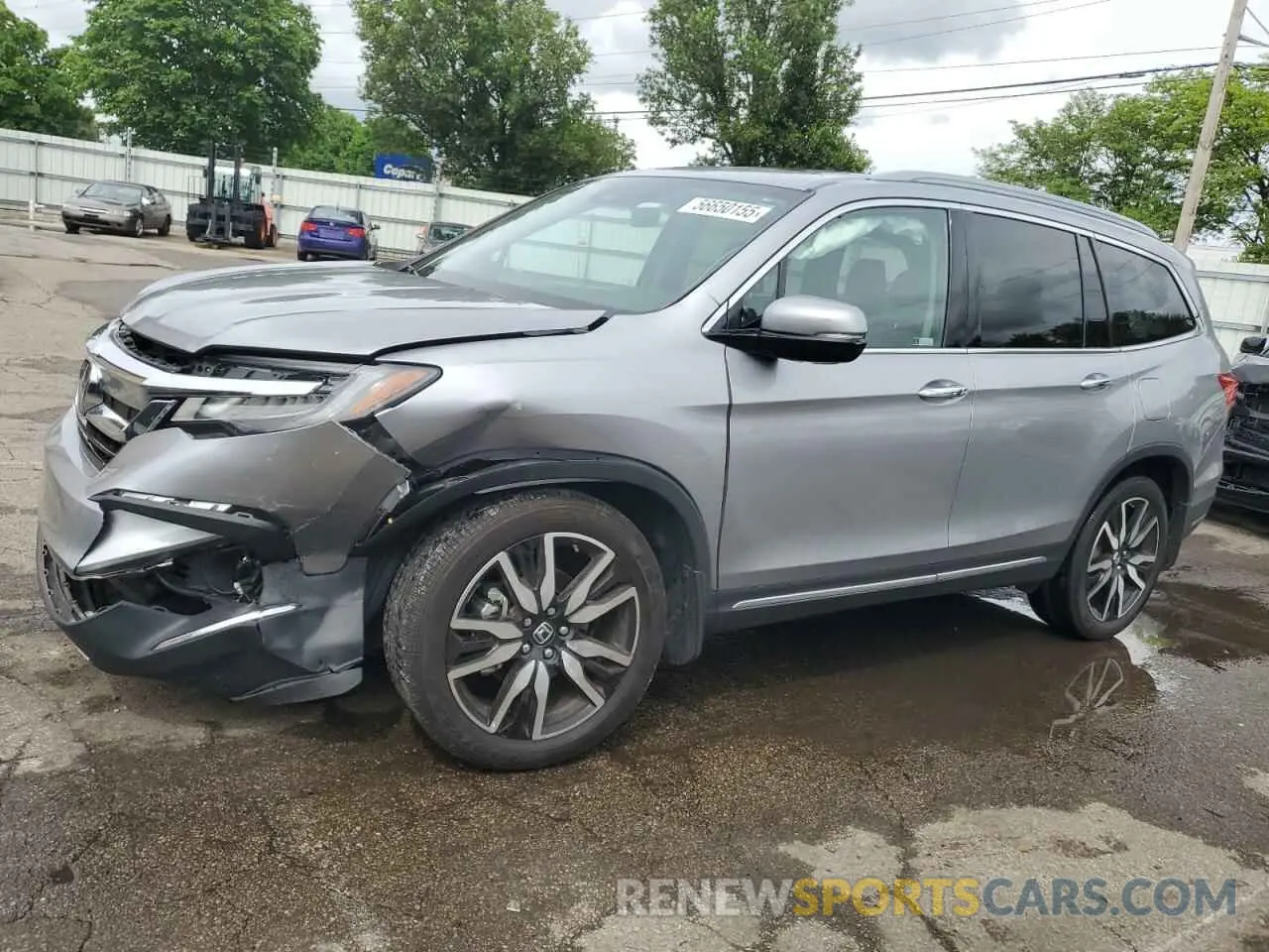 1 fotografías del automóvil dañado 5FNYF5H91KB033661 HONDA PILOT 2019
