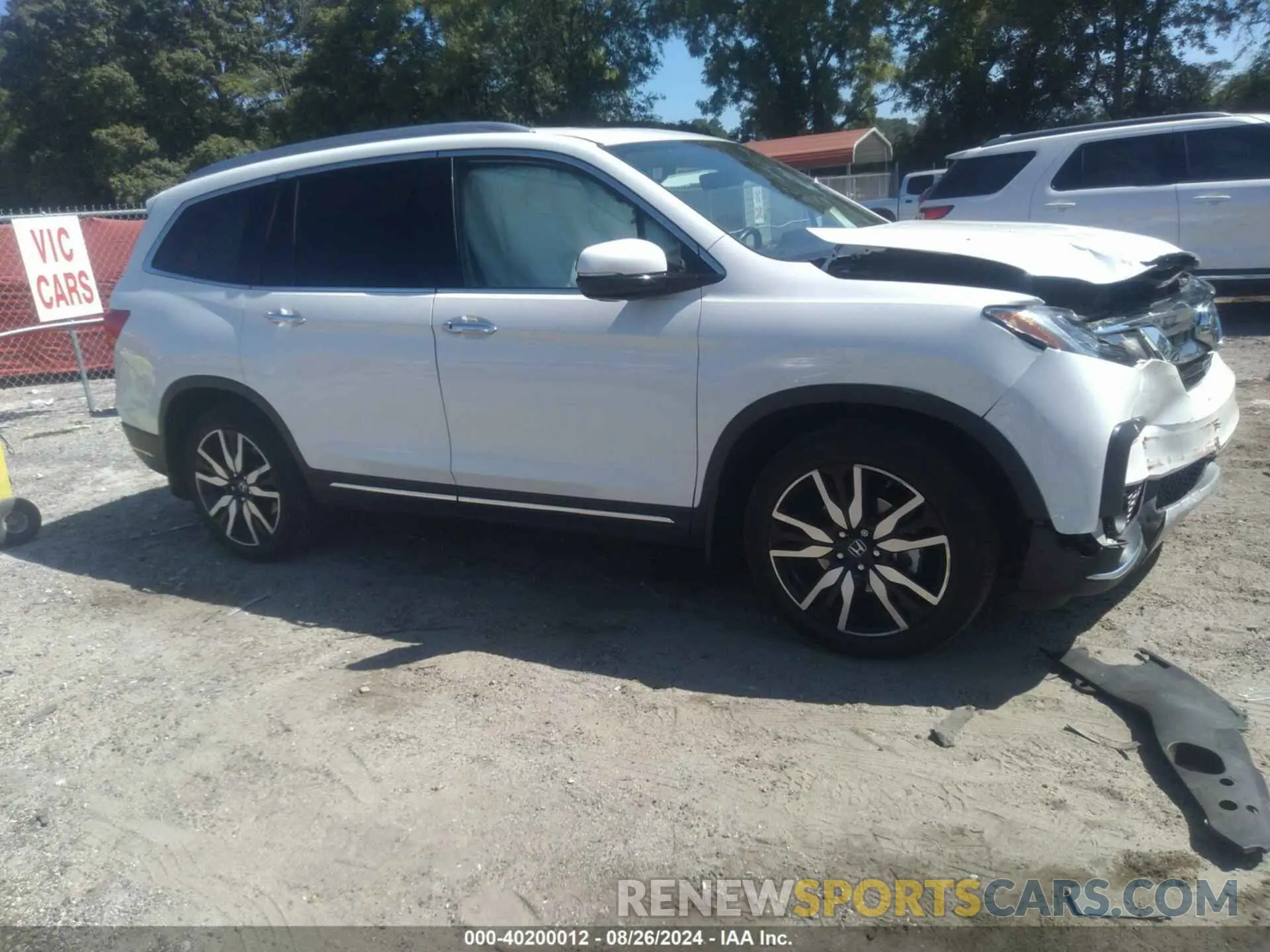 13 fotografías del automóvil dañado 5FNYF5H91KB038679 HONDA PILOT 2019