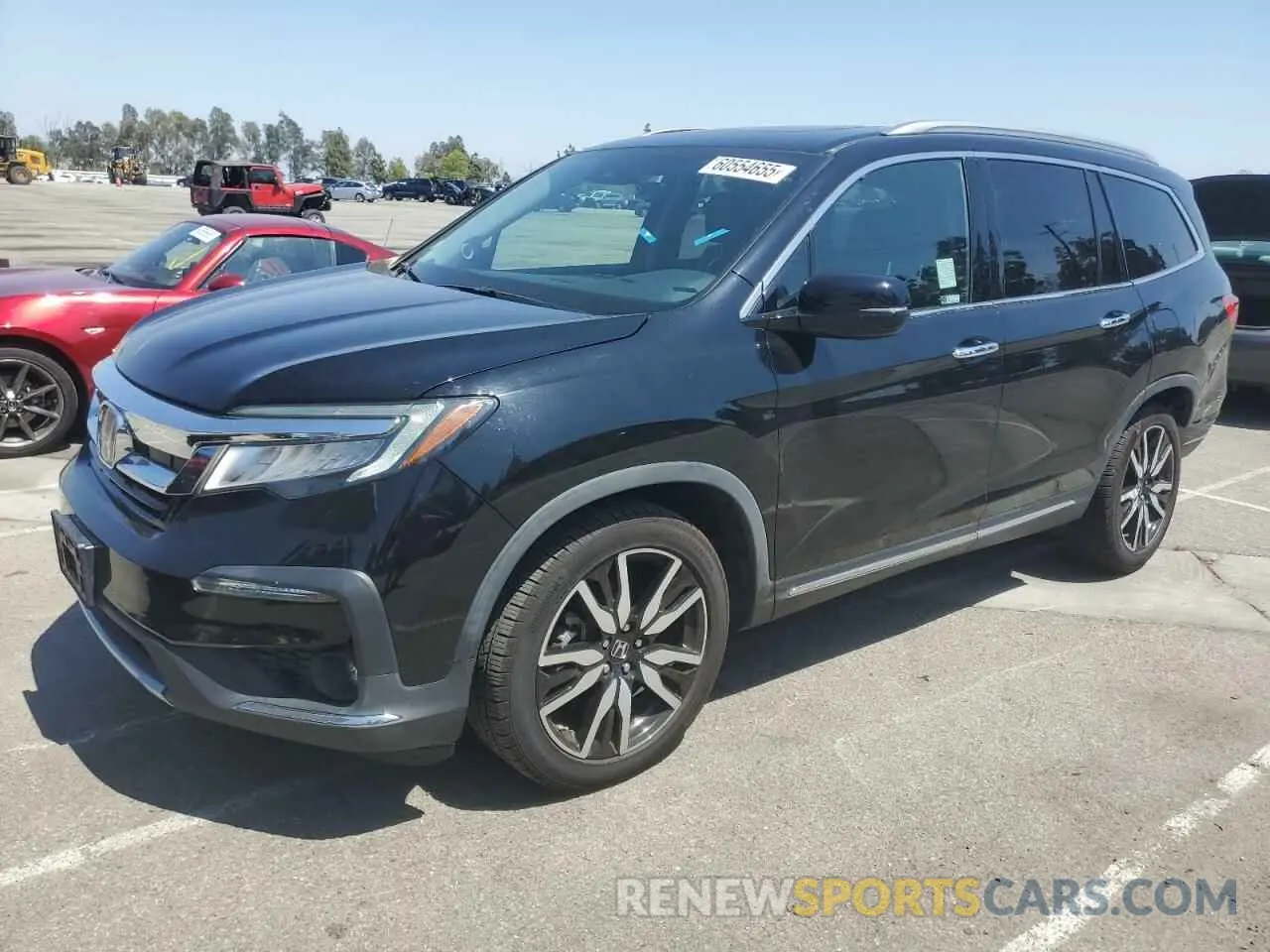 1 fotografías del automóvil dañado 5FNYF5H93KB019907 HONDA PILOT 2019