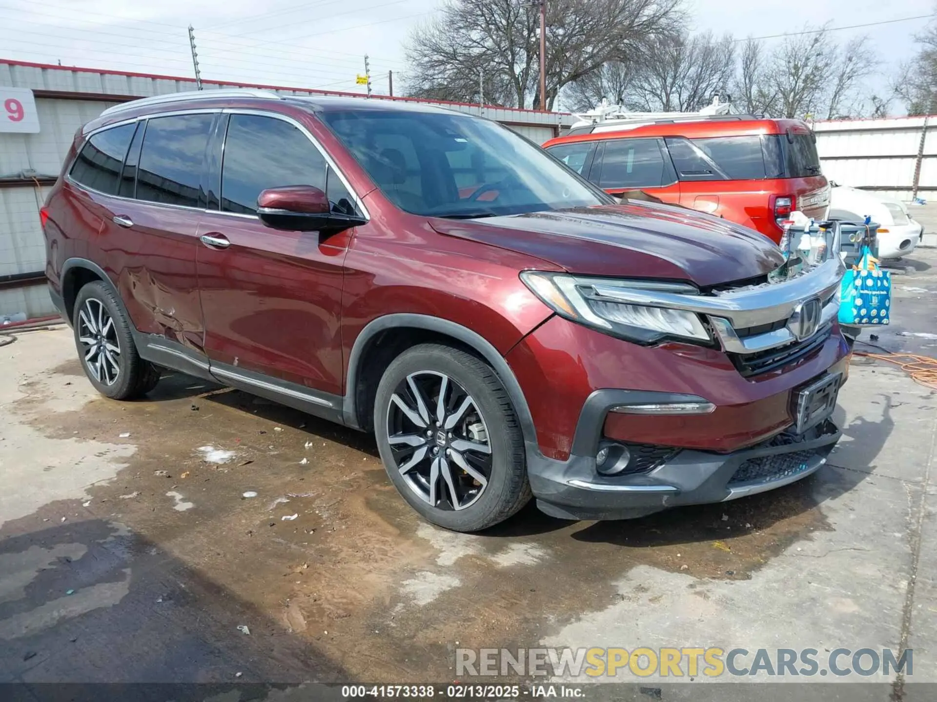 1 fotografías del automóvil dañado 5FNYF5H95KB009122 HONDA PILOT 2019