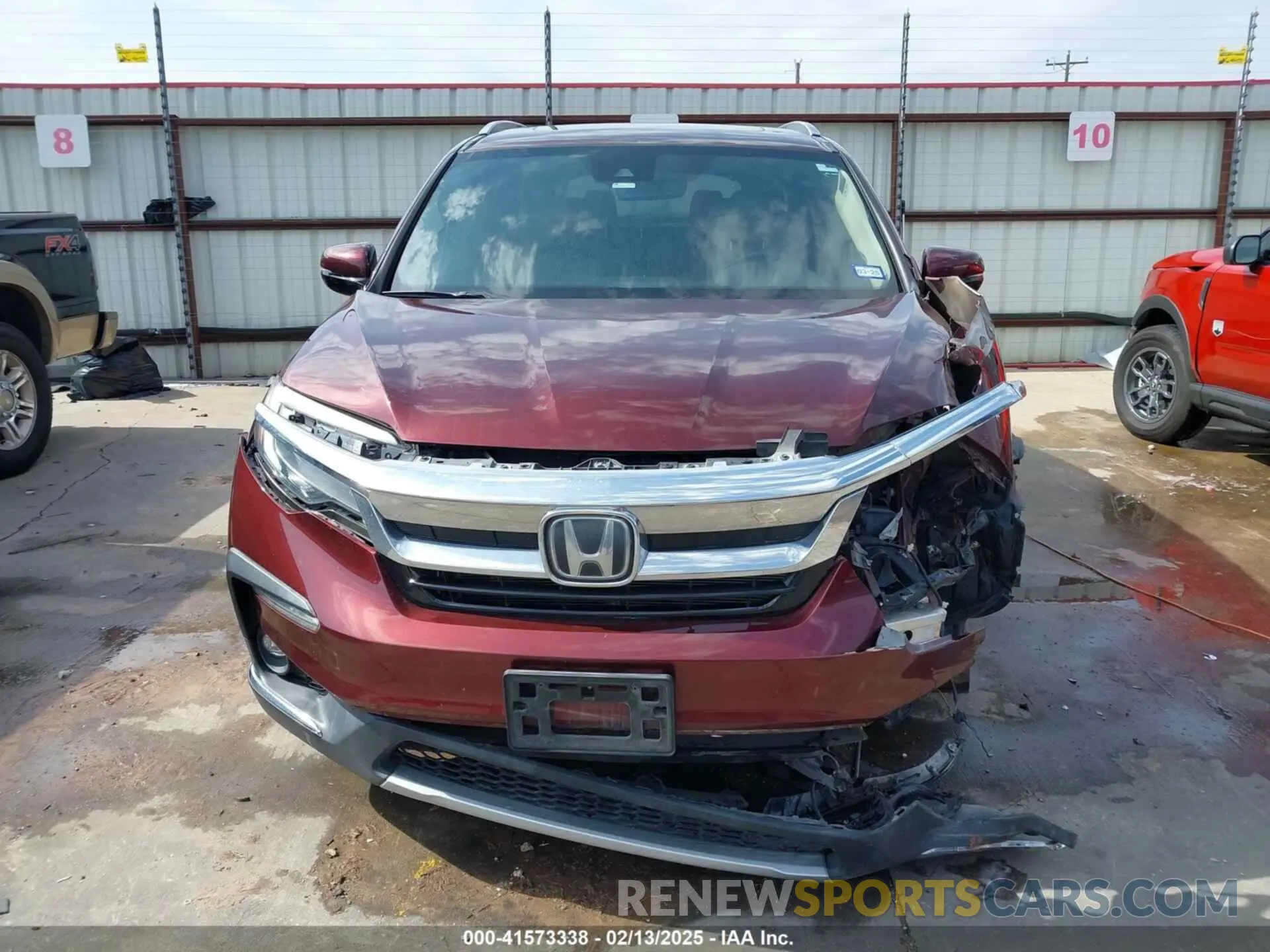 18 fotografías del automóvil dañado 5FNYF5H95KB009122 HONDA PILOT 2019