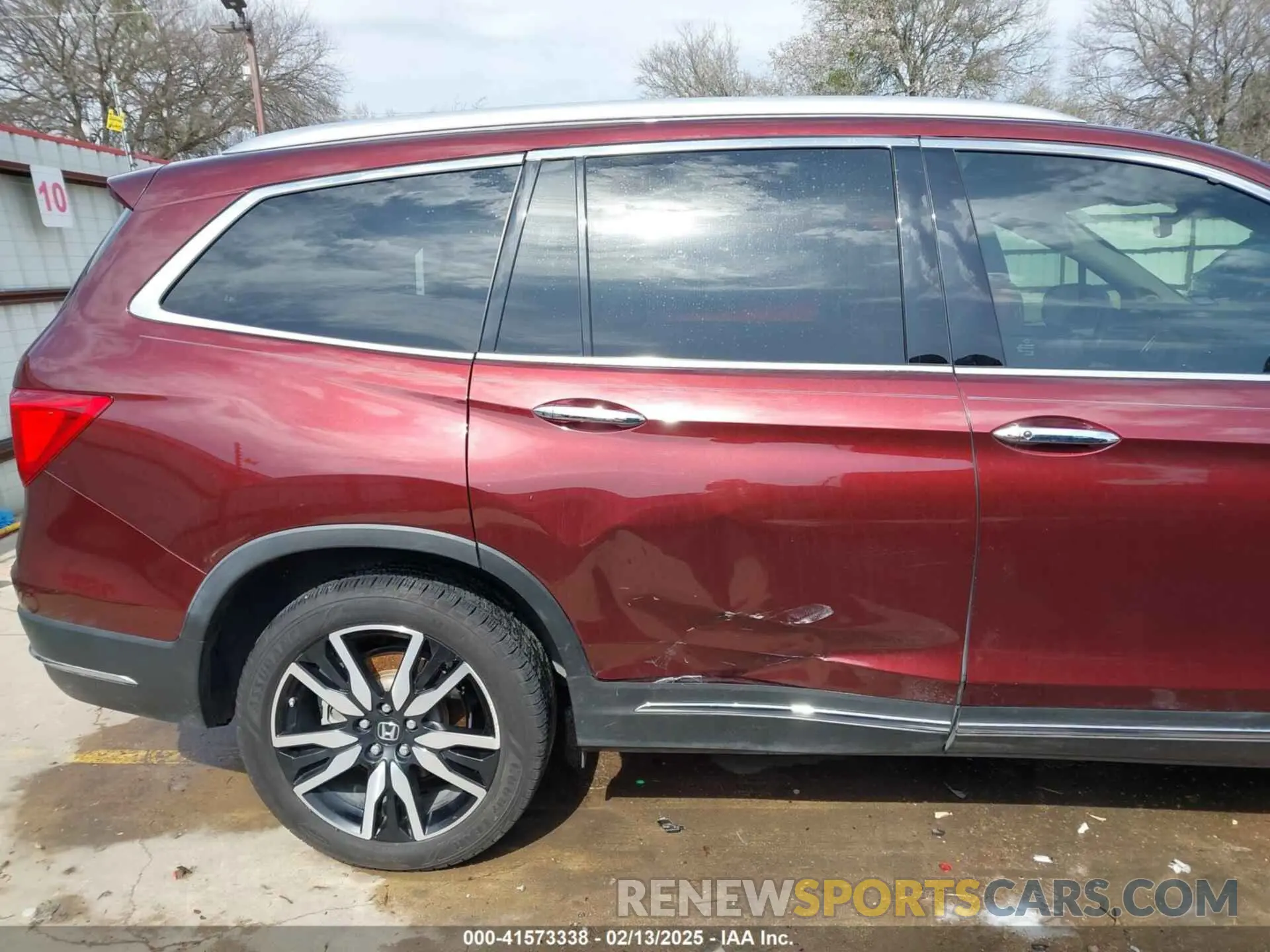 20 fotografías del automóvil dañado 5FNYF5H95KB009122 HONDA PILOT 2019