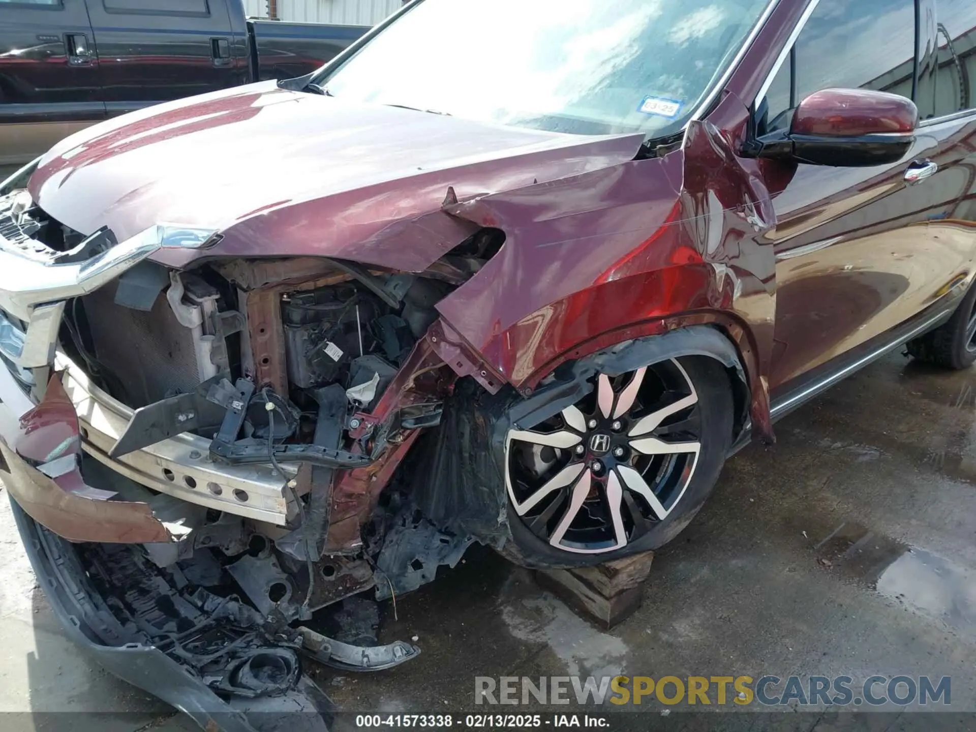 22 fotografías del automóvil dañado 5FNYF5H95KB009122 HONDA PILOT 2019