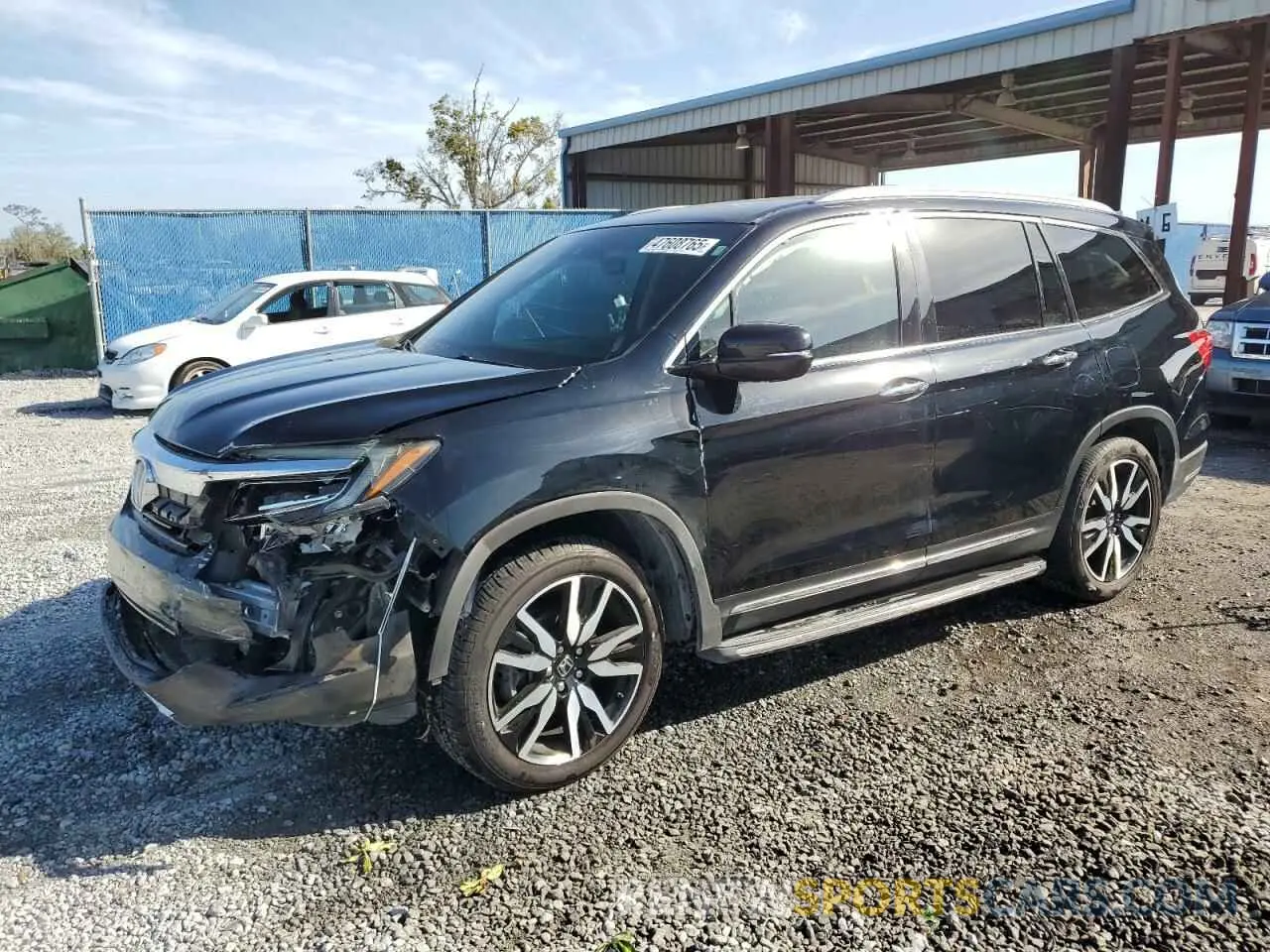 1 fotografías del automóvil dañado 5FNYF5H97KB007291 HONDA PILOT 2019