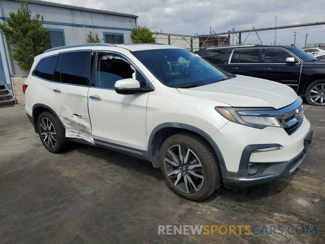 4 fotografías del automóvil dañado 5FNYF6H00KB027003 HONDA PILOT 2019