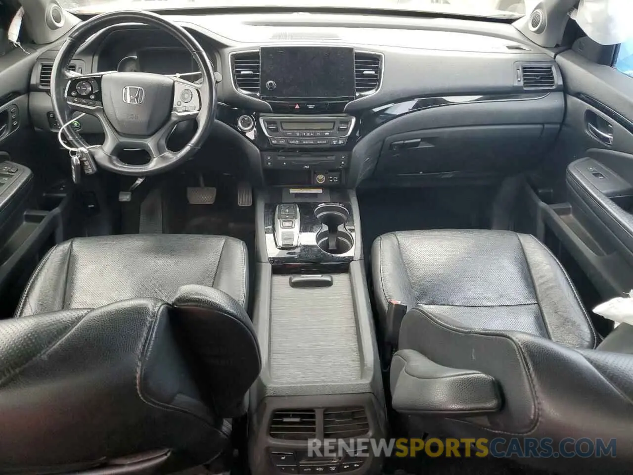 8 fotografías del automóvil dañado 5FNYF6H00KB027003 HONDA PILOT 2019
