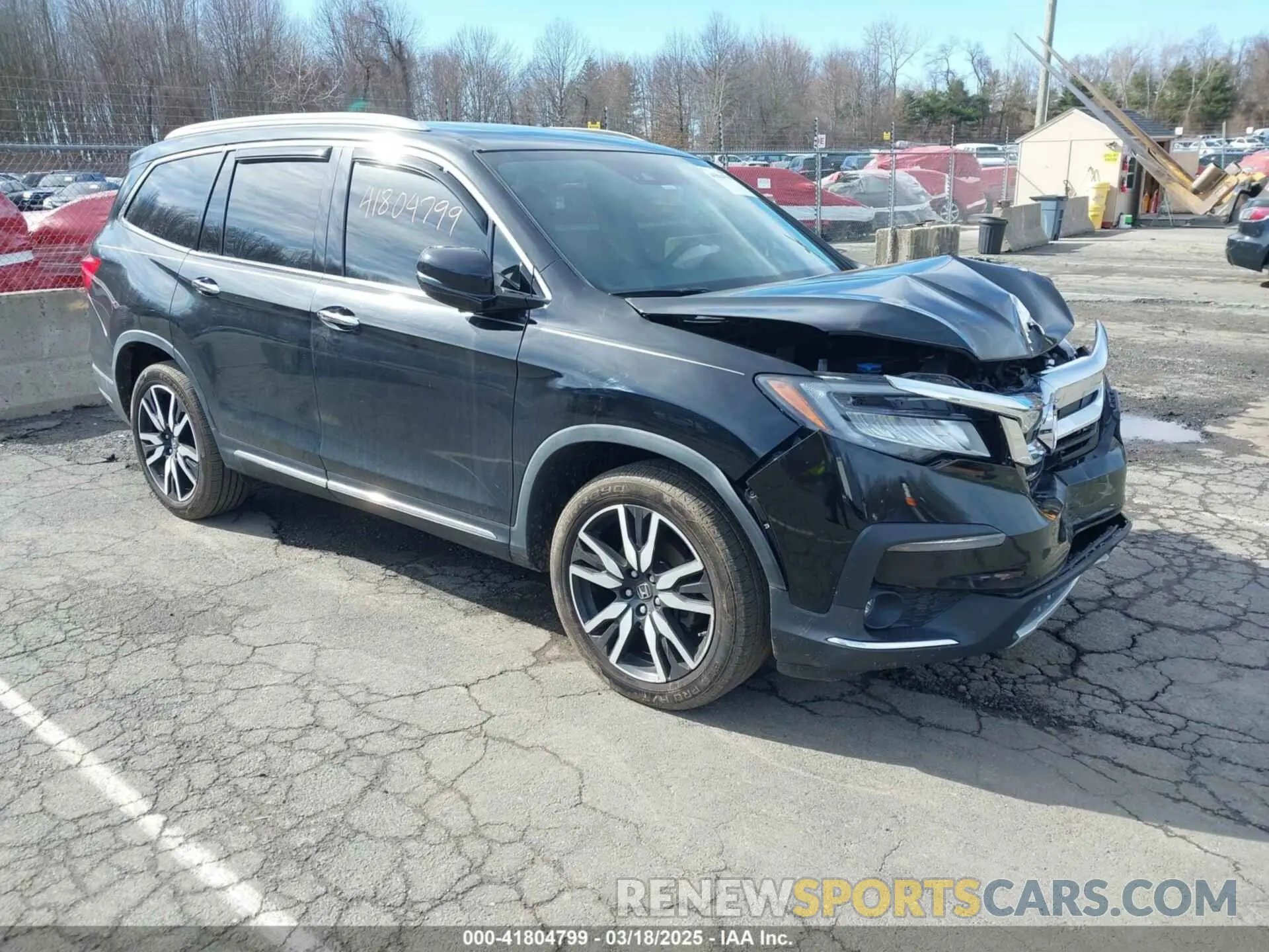 1 fotografías del automóvil dañado 5FNYF6H02KB005956 HONDA PILOT 2019