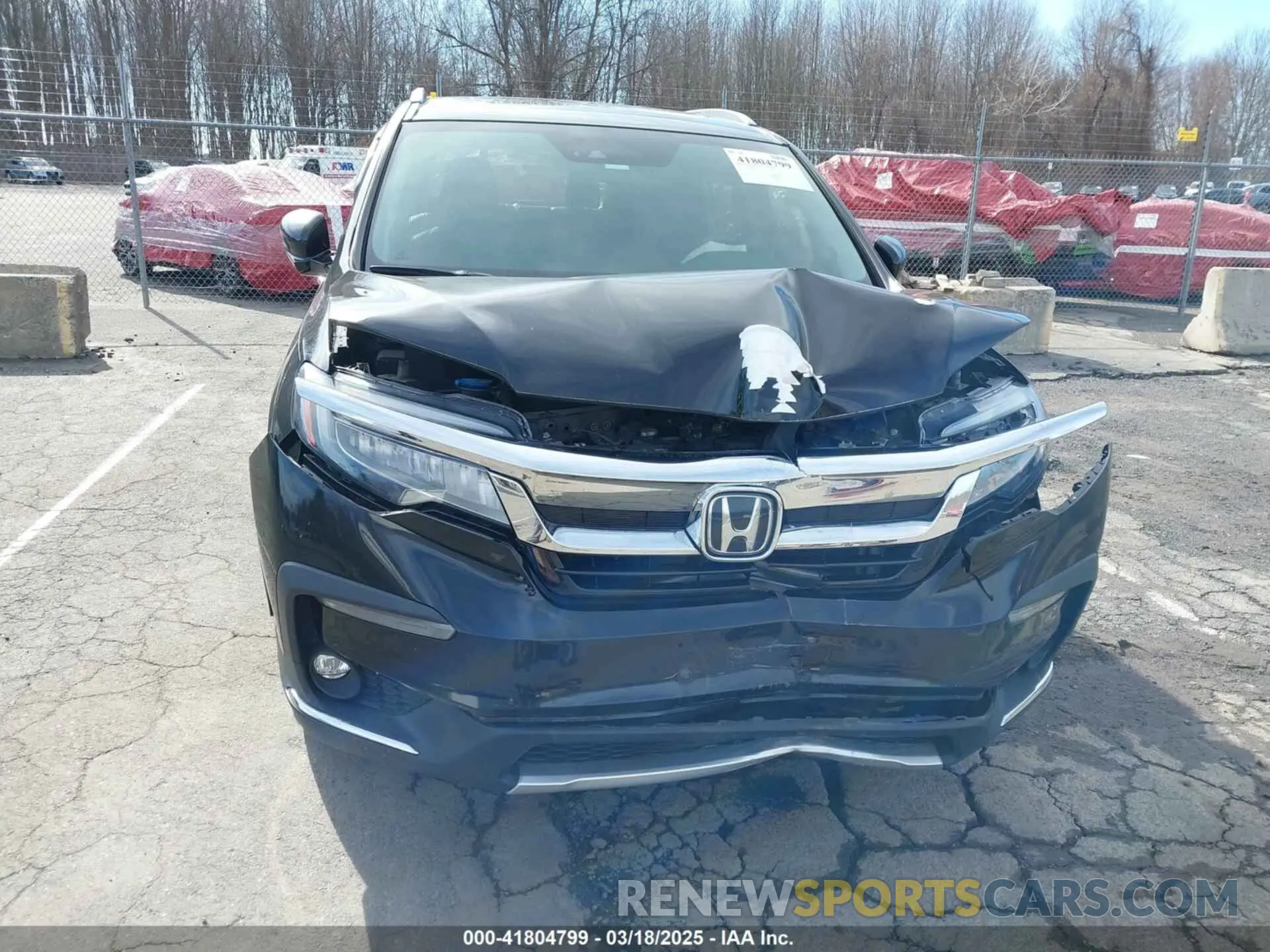 13 fotografías del automóvil dañado 5FNYF6H02KB005956 HONDA PILOT 2019