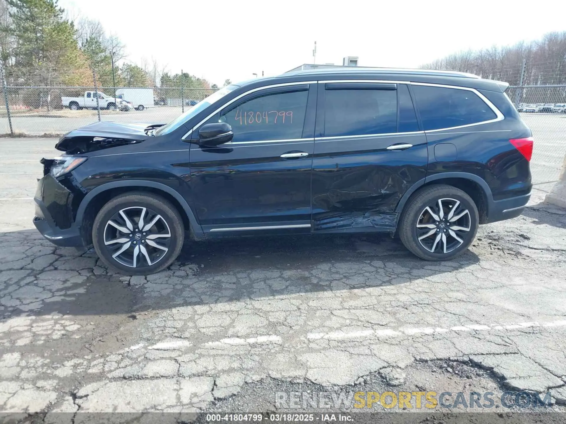 15 fotografías del automóvil dañado 5FNYF6H02KB005956 HONDA PILOT 2019