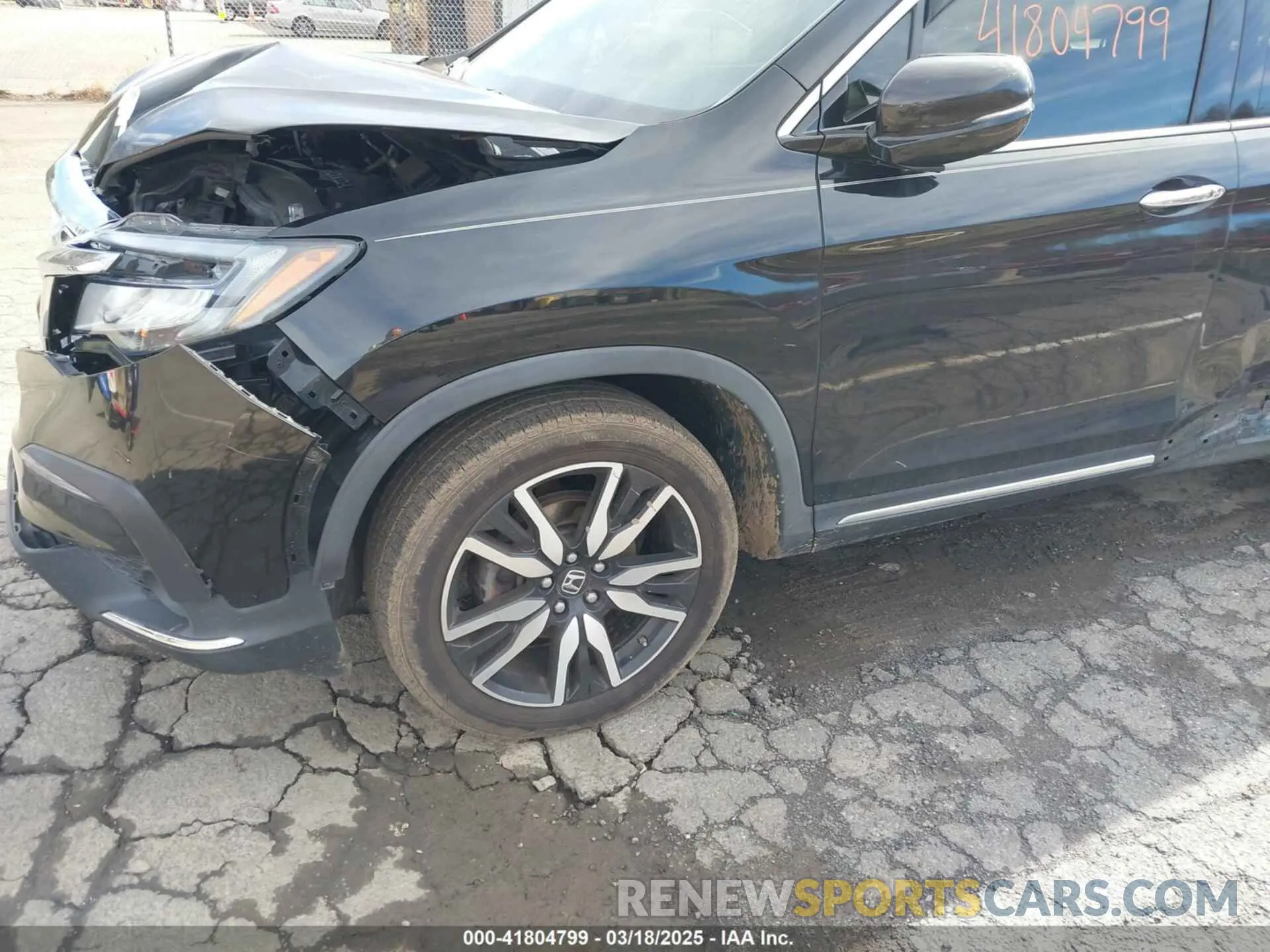 19 fotografías del automóvil dañado 5FNYF6H02KB005956 HONDA PILOT 2019