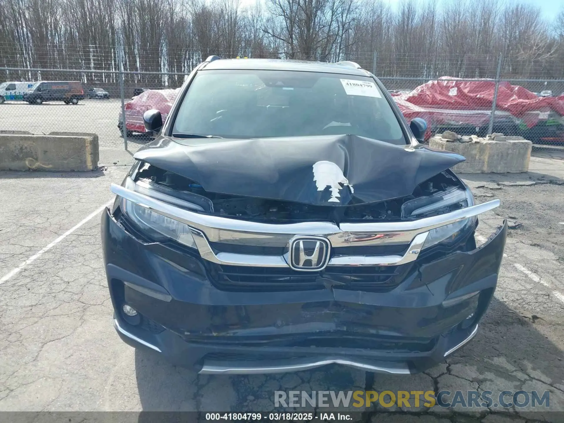 6 fotografías del automóvil dañado 5FNYF6H02KB005956 HONDA PILOT 2019