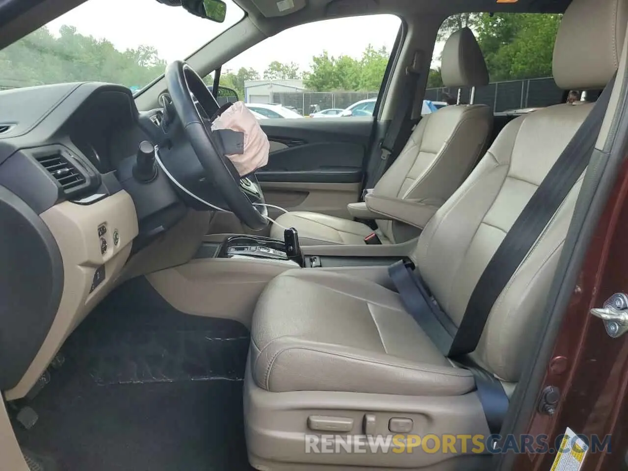 7 fotografías del automóvil dañado 5FNYF6H05KB014358 HONDA PILOT 2019