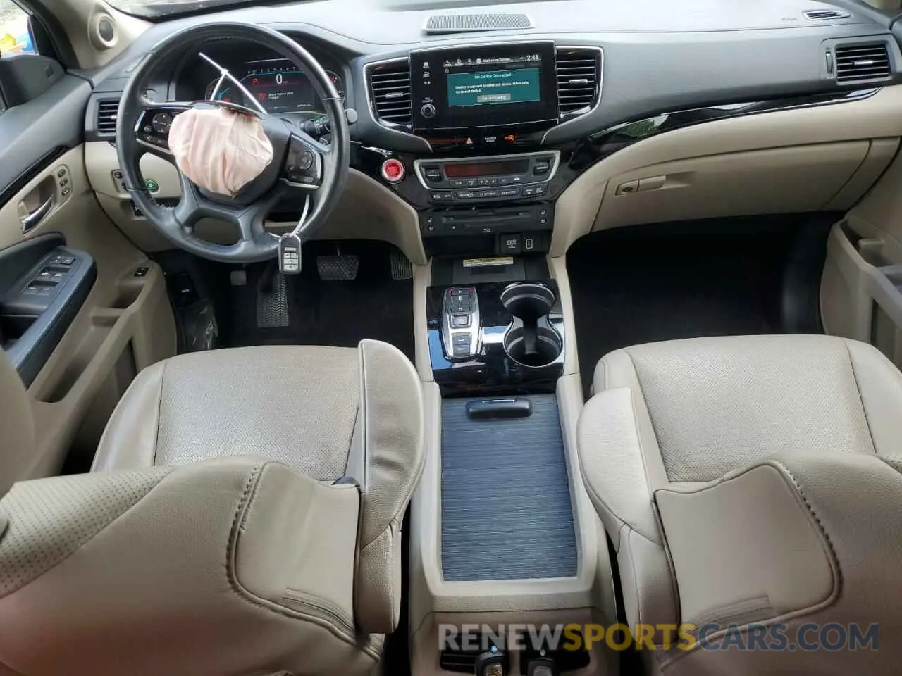 8 fotografías del automóvil dañado 5FNYF6H05KB014358 HONDA PILOT 2019