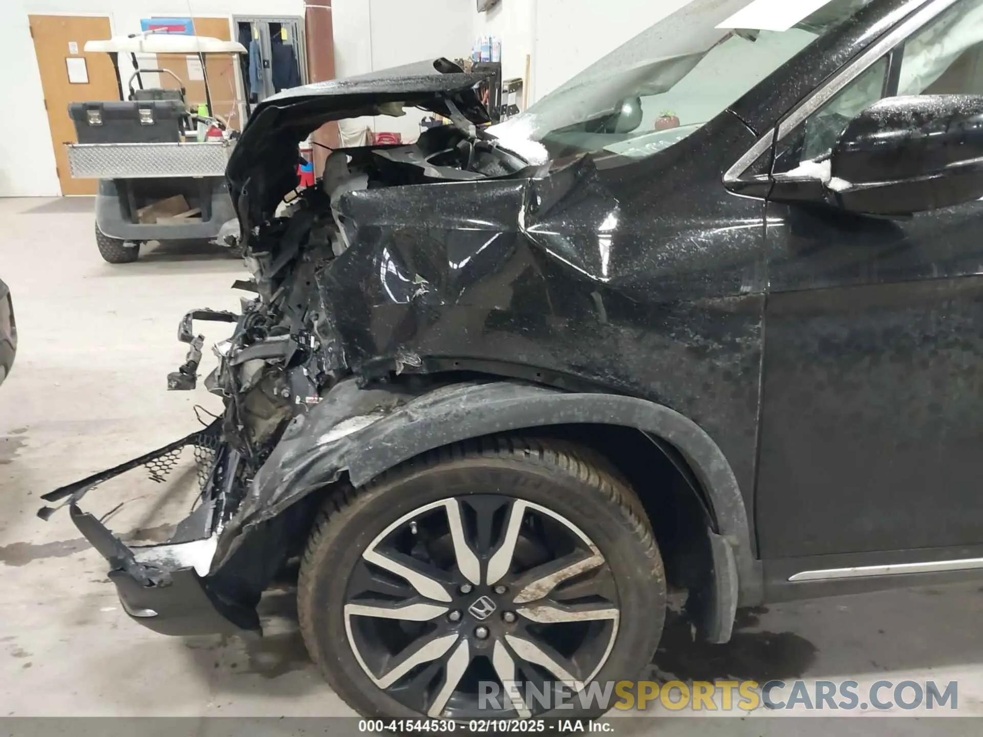 20 fotografías del automóvil dañado 5FNYF6H06KB040418 HONDA PILOT 2019