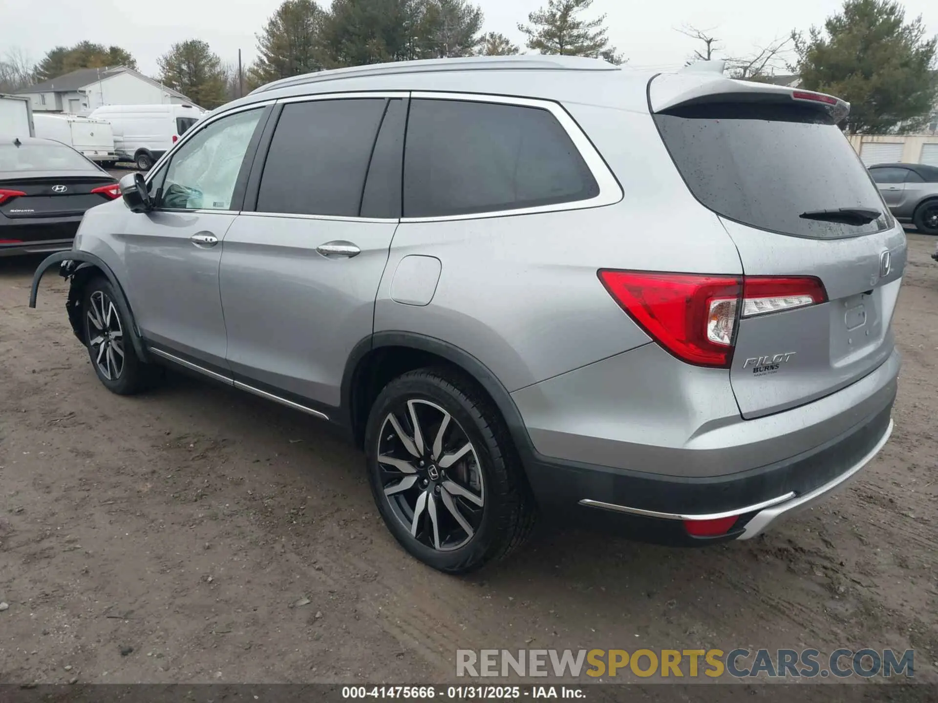 3 fotografías del automóvil dañado 5FNYF6H07KB005483 HONDA PILOT 2019