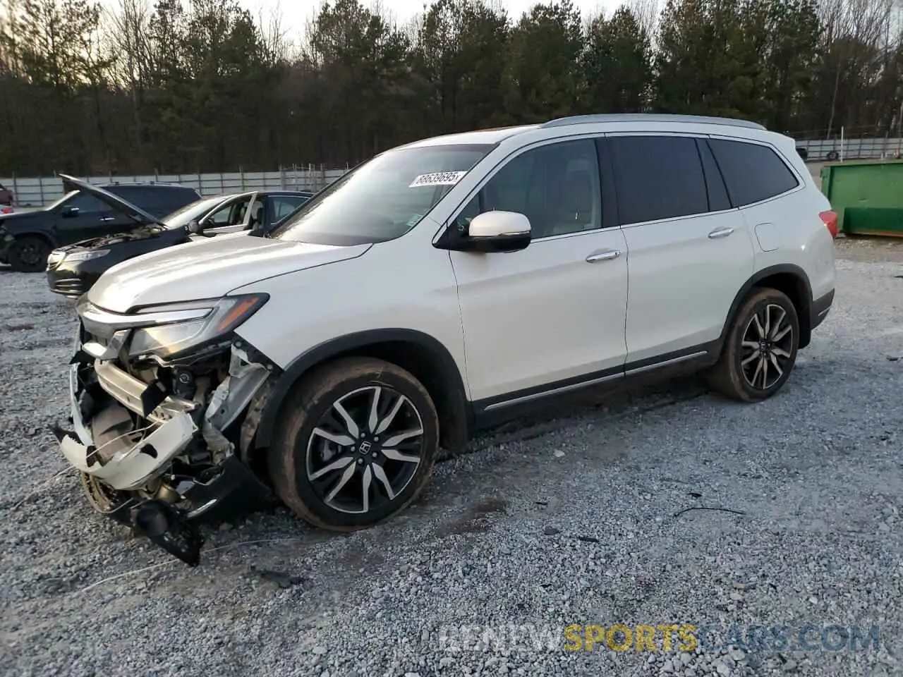 1 fotografías del automóvil dañado 5FNYF6H09KB009342 HONDA PILOT 2019