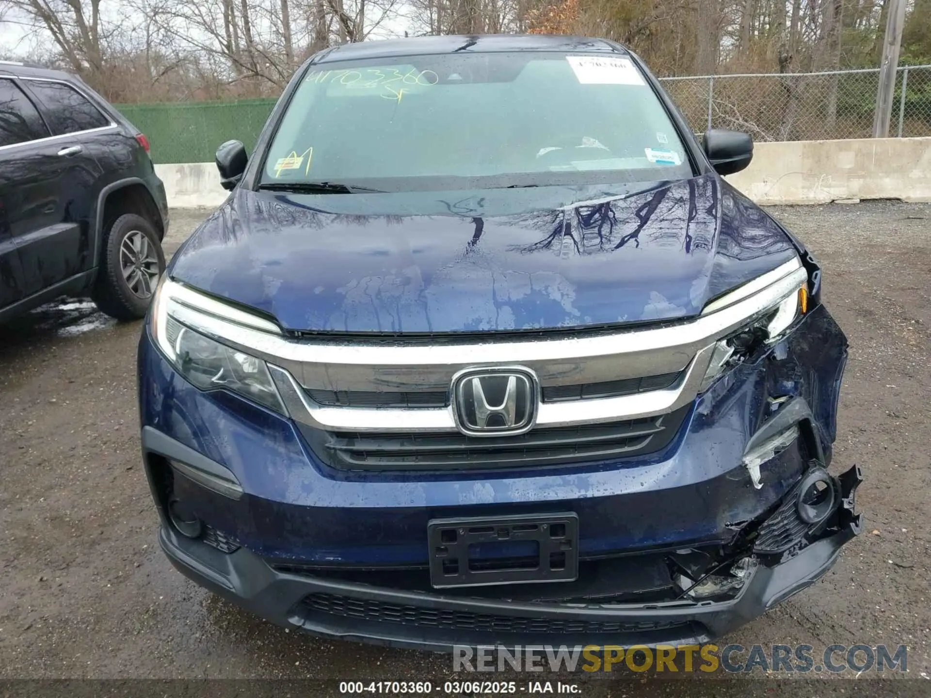 12 fotografías del automóvil dañado 5FNYF6H12KB070878 HONDA PILOT 2019