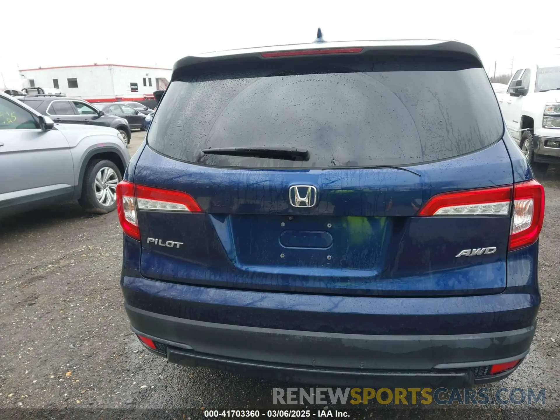 16 fotografías del automóvil dañado 5FNYF6H12KB070878 HONDA PILOT 2019