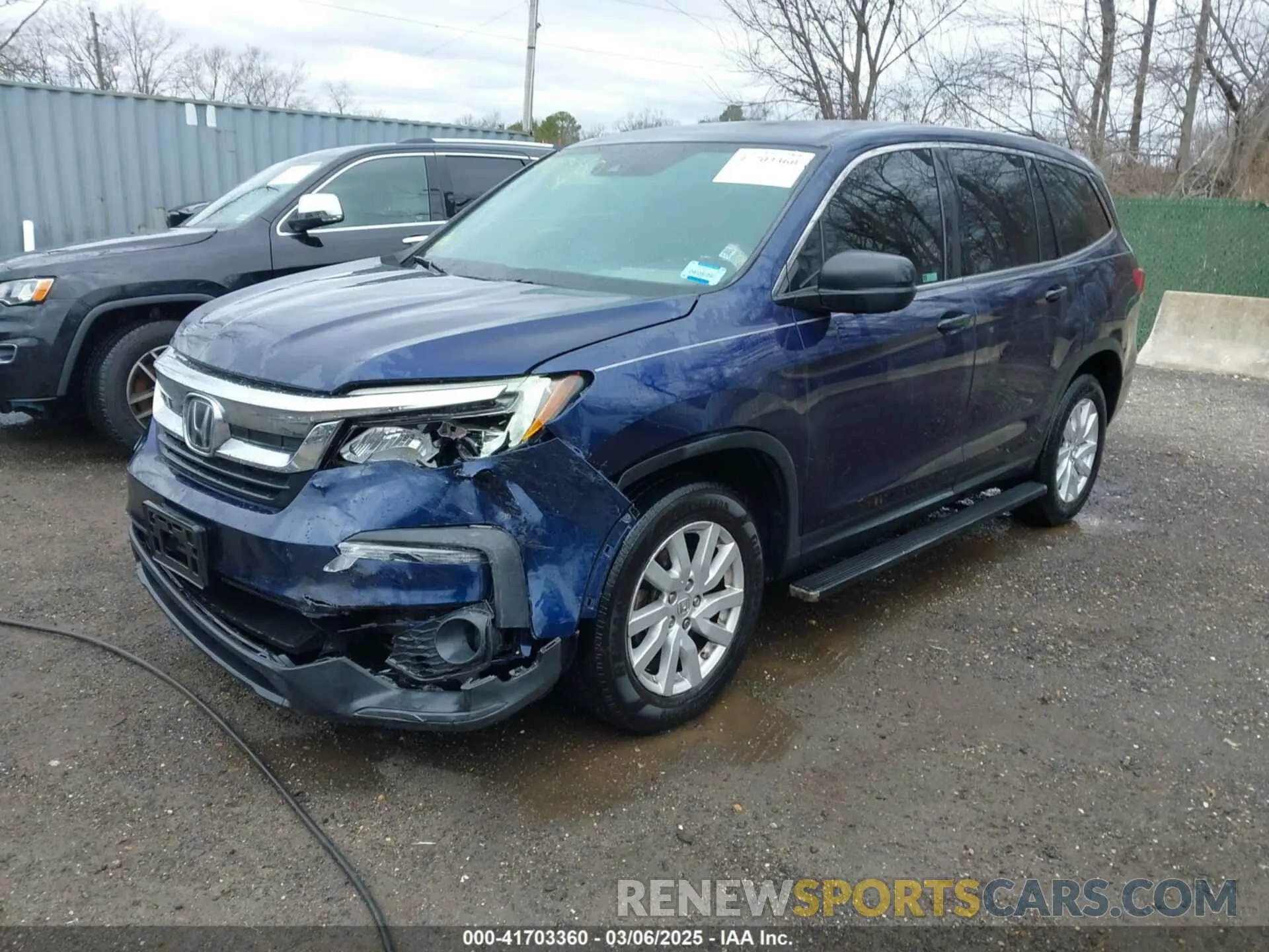 2 fotografías del automóvil dañado 5FNYF6H12KB070878 HONDA PILOT 2019