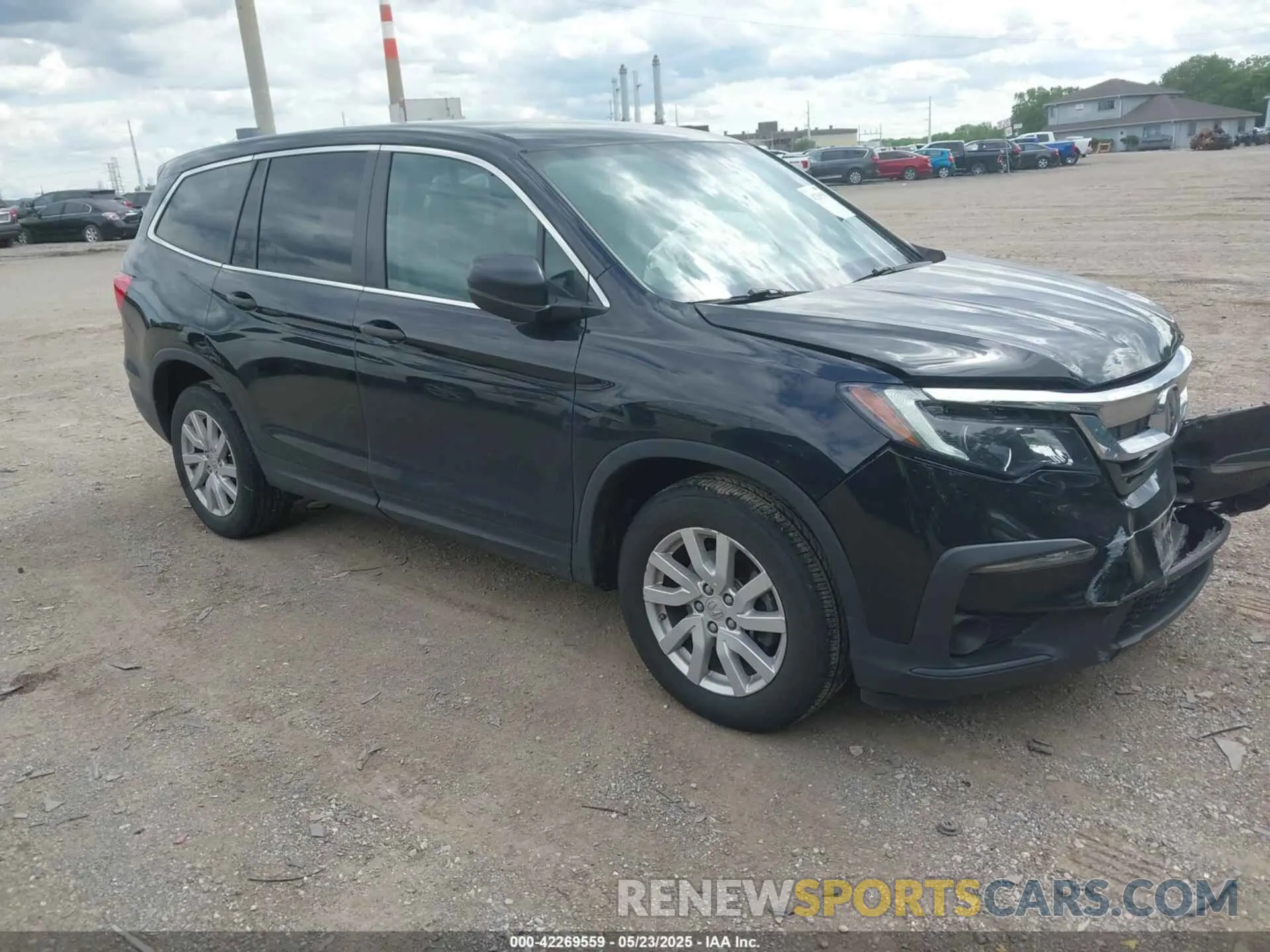 1 fotografías del automóvil dañado 5FNYF6H14KB031998 HONDA PILOT 2019