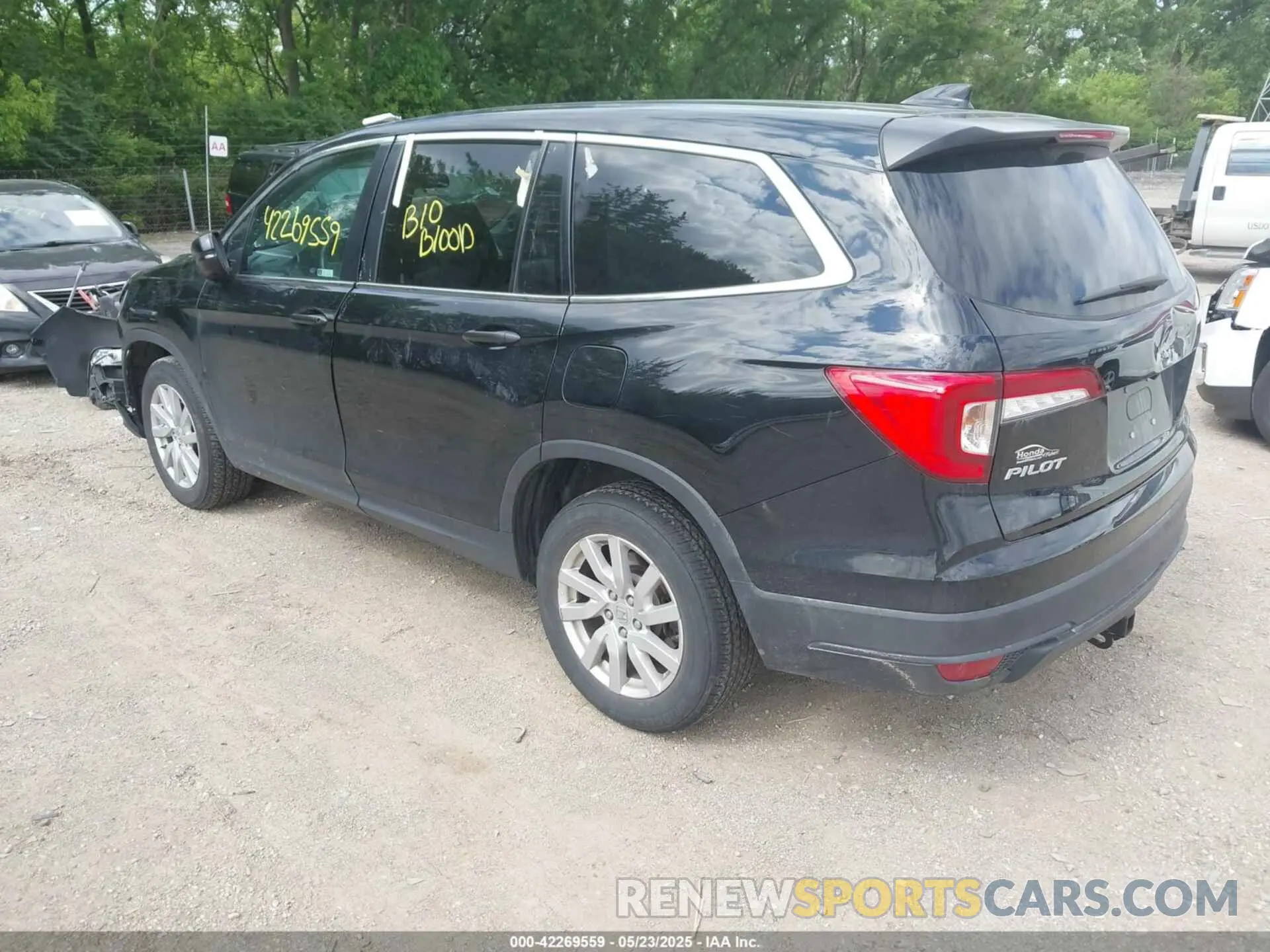3 fotografías del automóvil dañado 5FNYF6H14KB031998 HONDA PILOT 2019