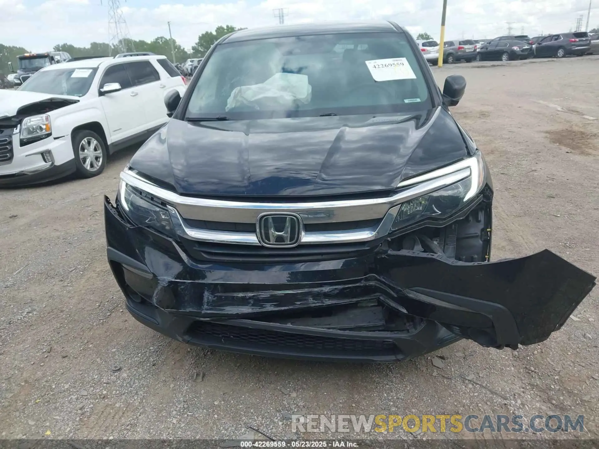 6 fotografías del automóvil dañado 5FNYF6H14KB031998 HONDA PILOT 2019