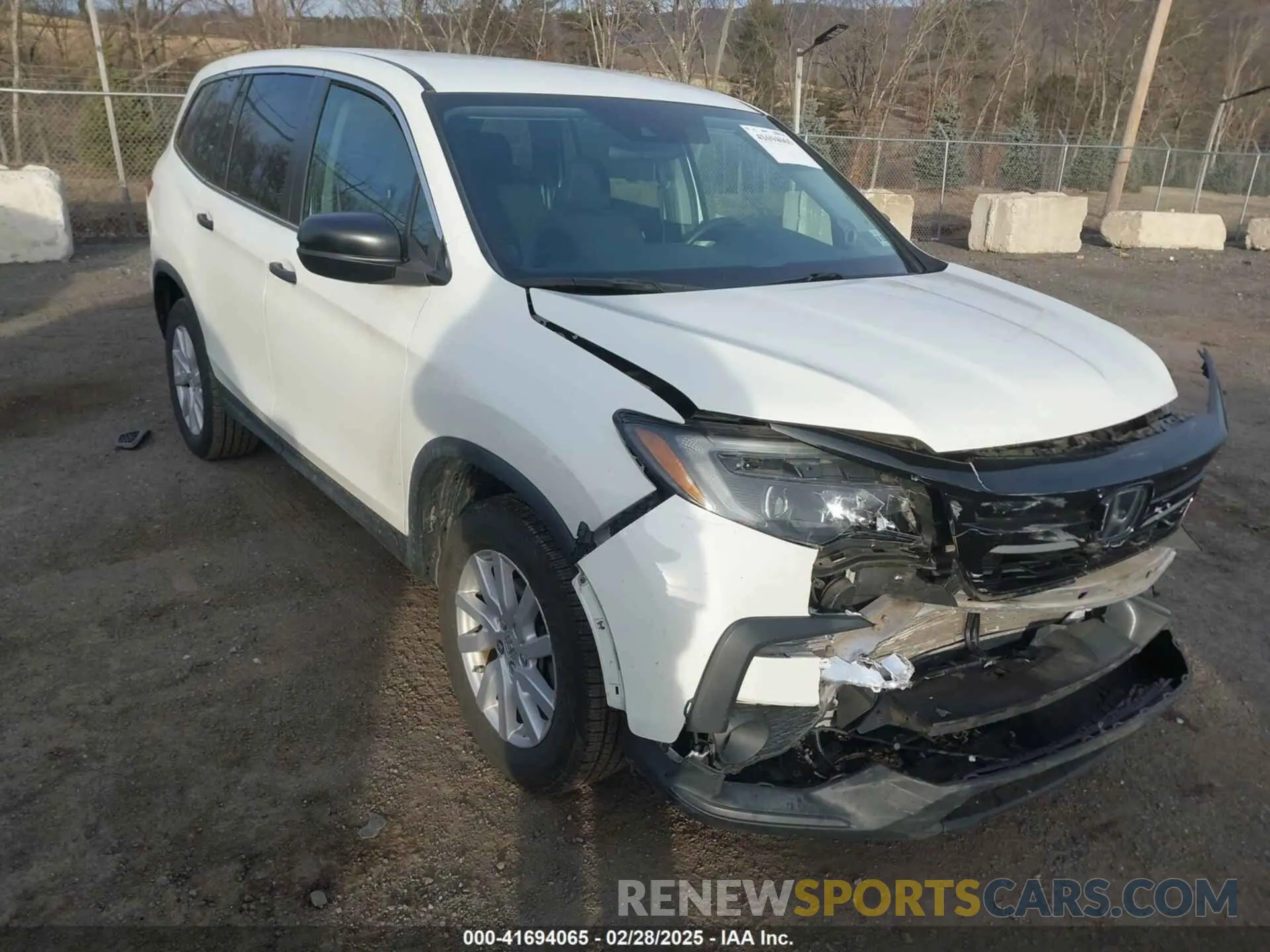 1 fotografías del automóvil dañado 5FNYF6H18KB014802 HONDA PILOT 2019